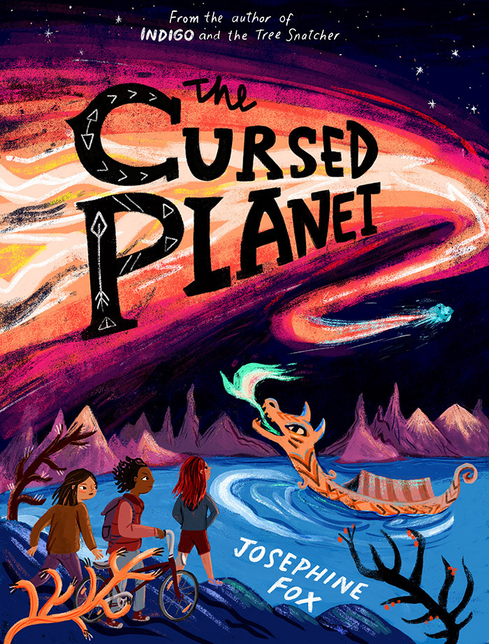 The Cursed Planet middle grade cover