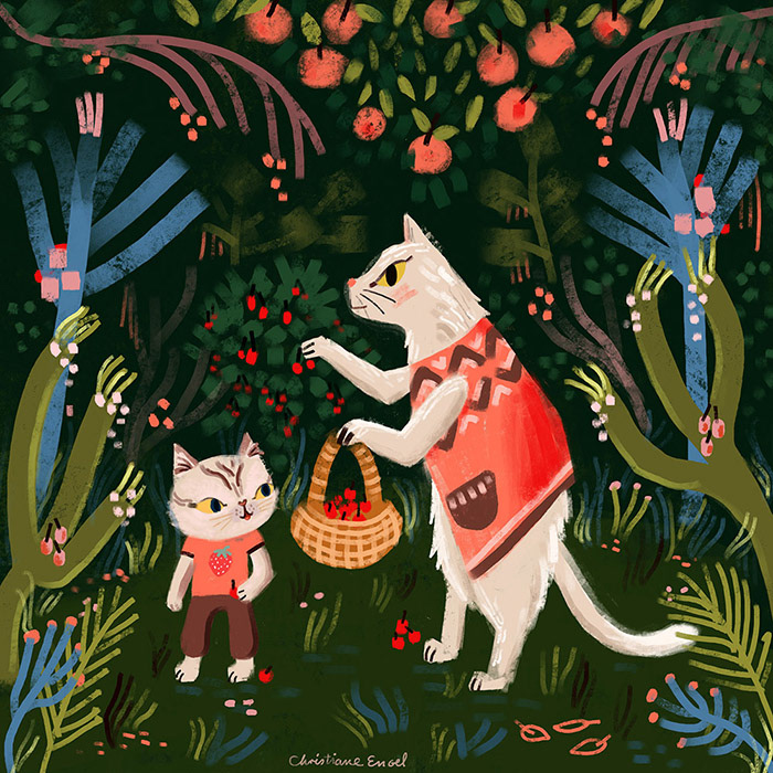 Forest Forager Cats