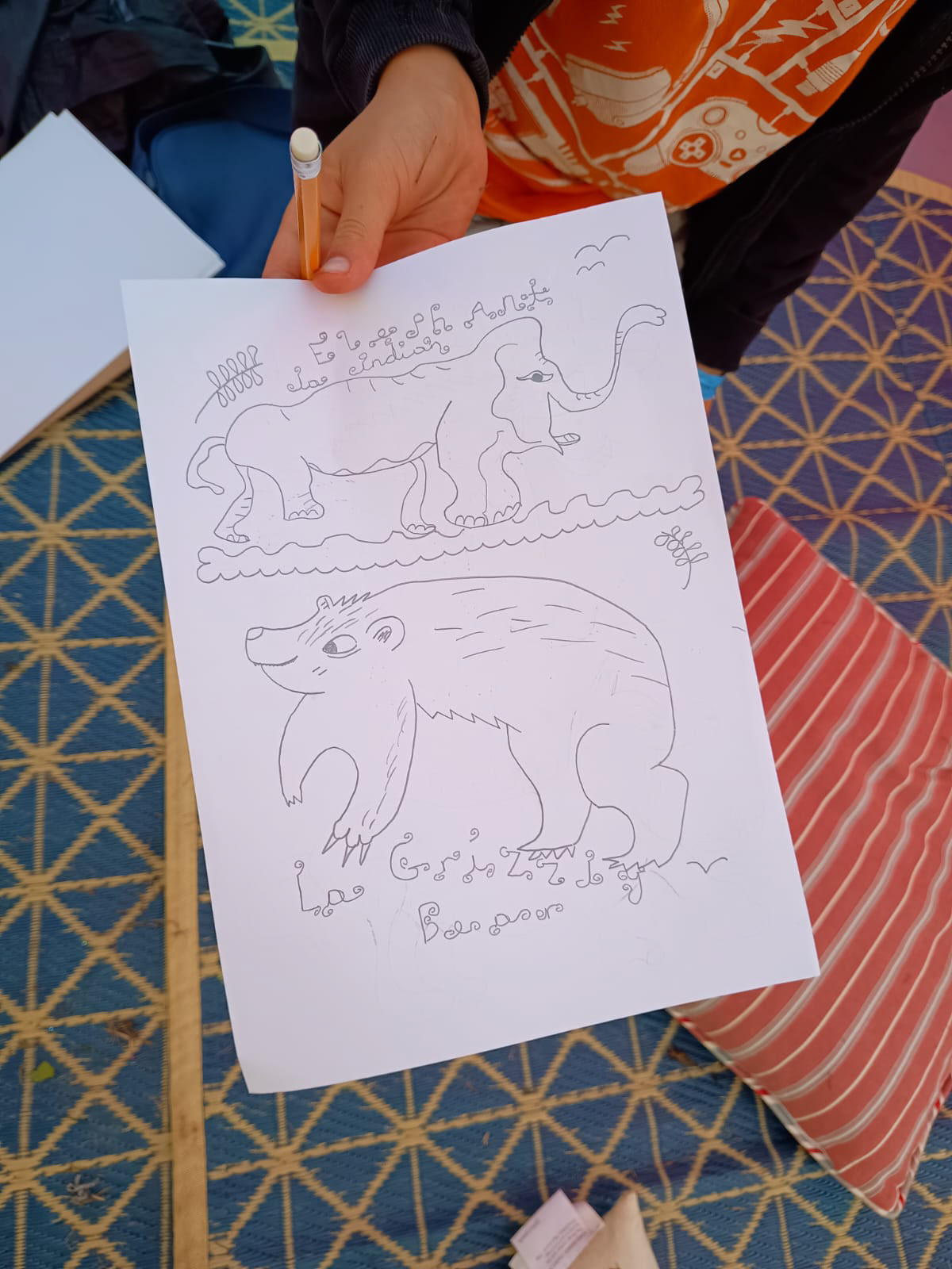 Workshop - kids' drawing