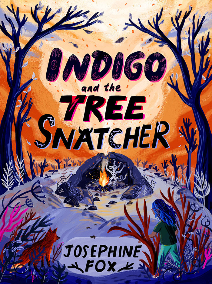 Indigo and the Tree Snatcher middle grade art
