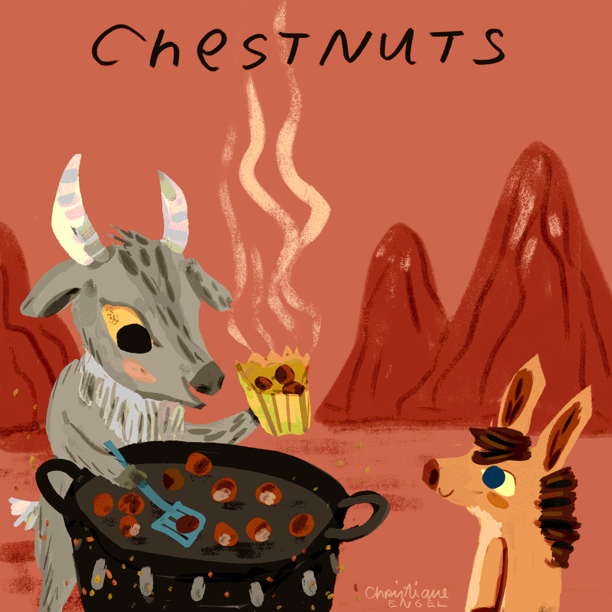 Christiane Engel Illustration Portfolio / Children's Books Chestnuts