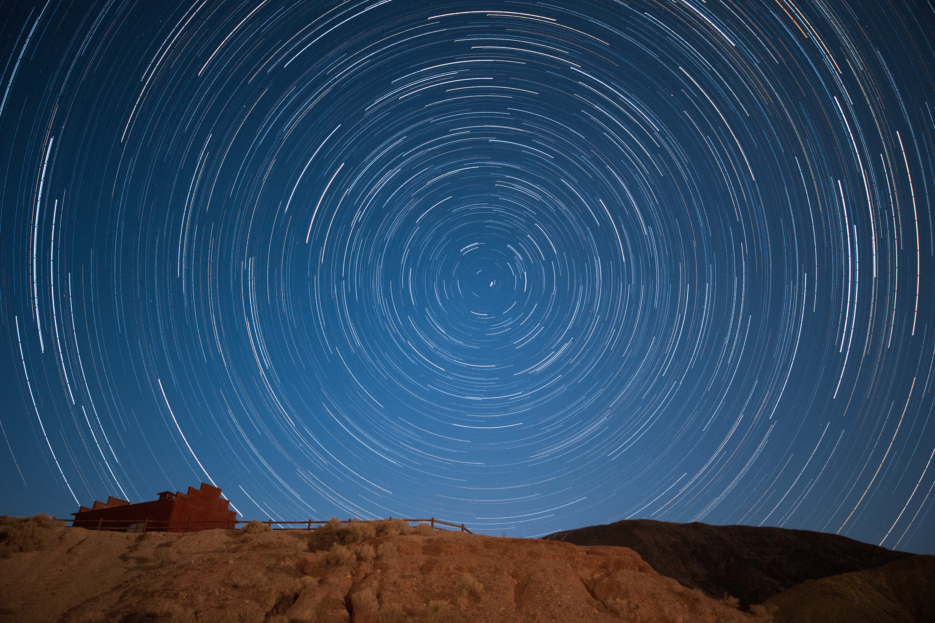 Startrail - Calico Ghost Town - Arizona - USA