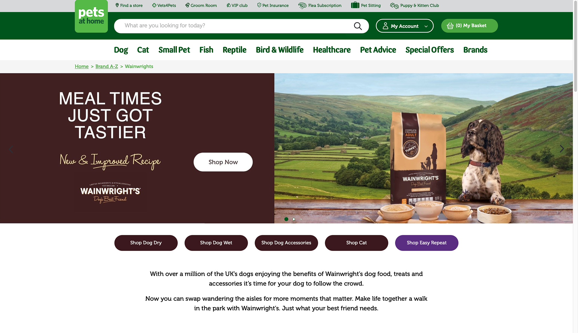 Photos used by Pets At Home