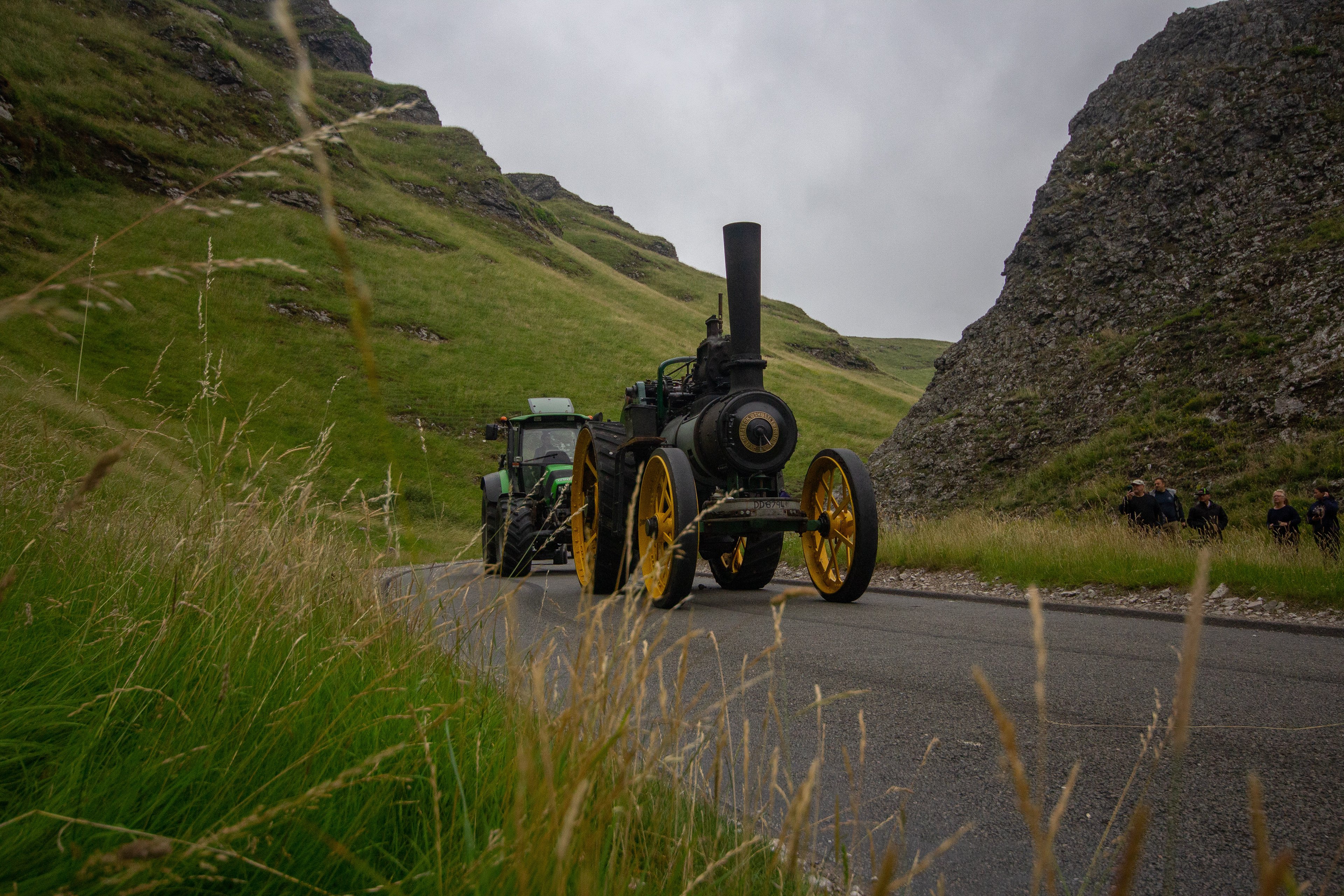 The first steam engine down Winnats Pass- 2022