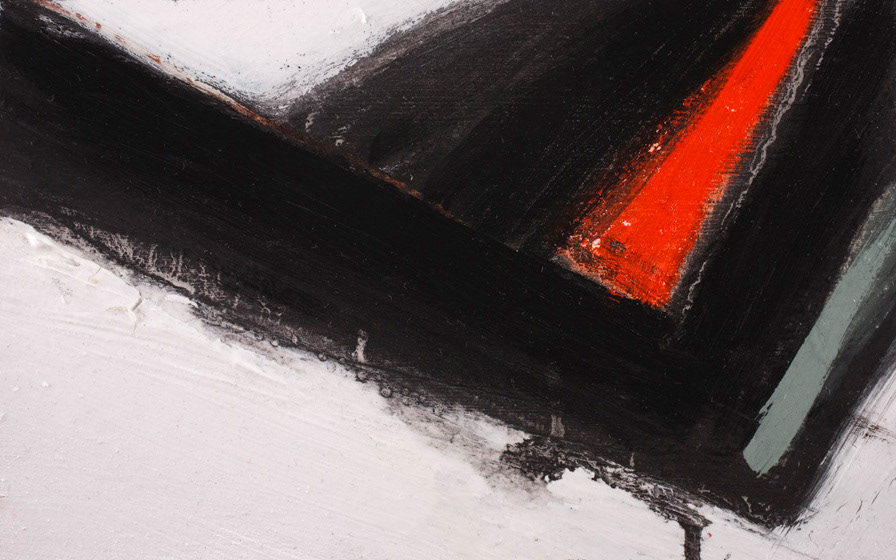 In their midst / October 2012 / Mixed media on paper / 16x24cm