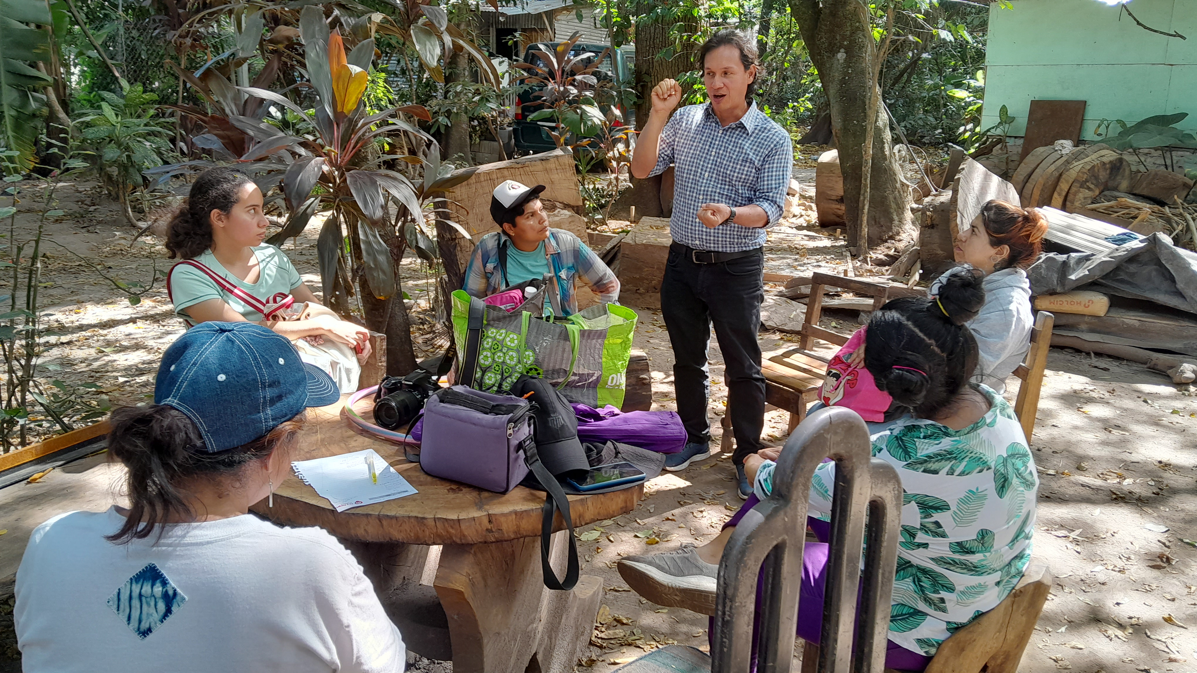 Taller de Producción SocioAmbiental. FECIVES- El Salvador.