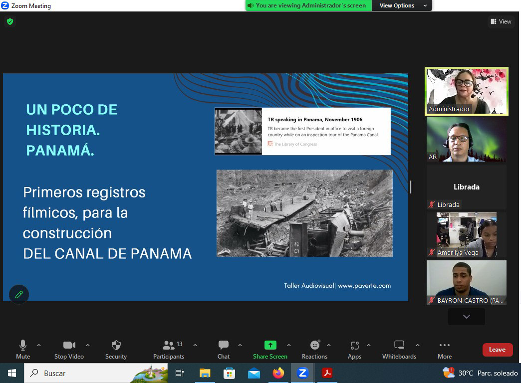 Taller Virtual Producción Audiovisual (Gubernamental)