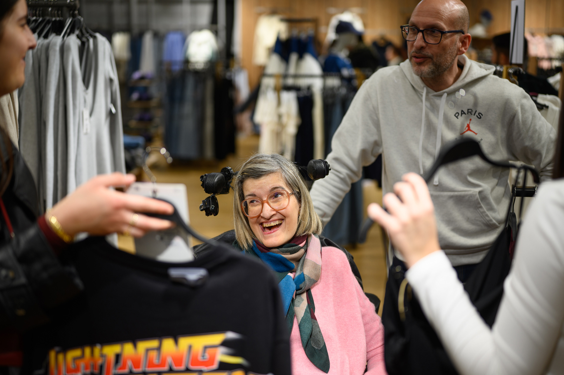 Lydie comme n’importe quelle maman face aux choix cornéliens de ses filles.