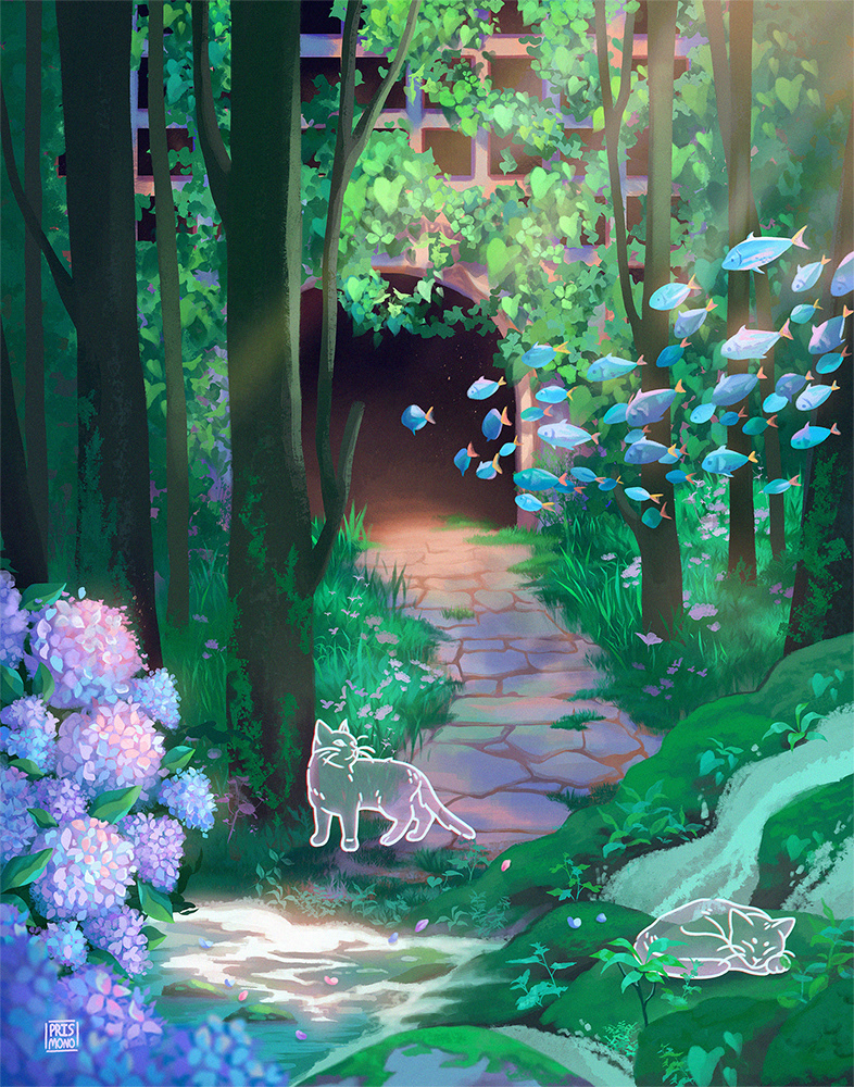 Hydrangea Dance  - Adobe Photoshop CC - 2023