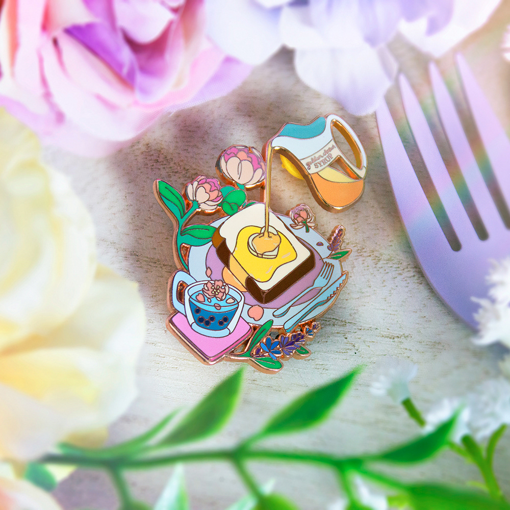 Butter - Enamel Pin - 2020