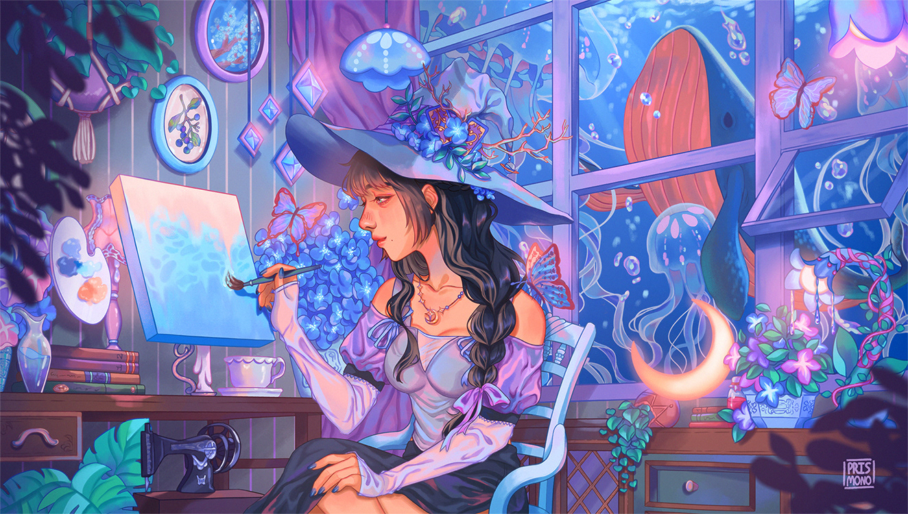 Little Enchantress  - Adobe Photoshop CC - 2023