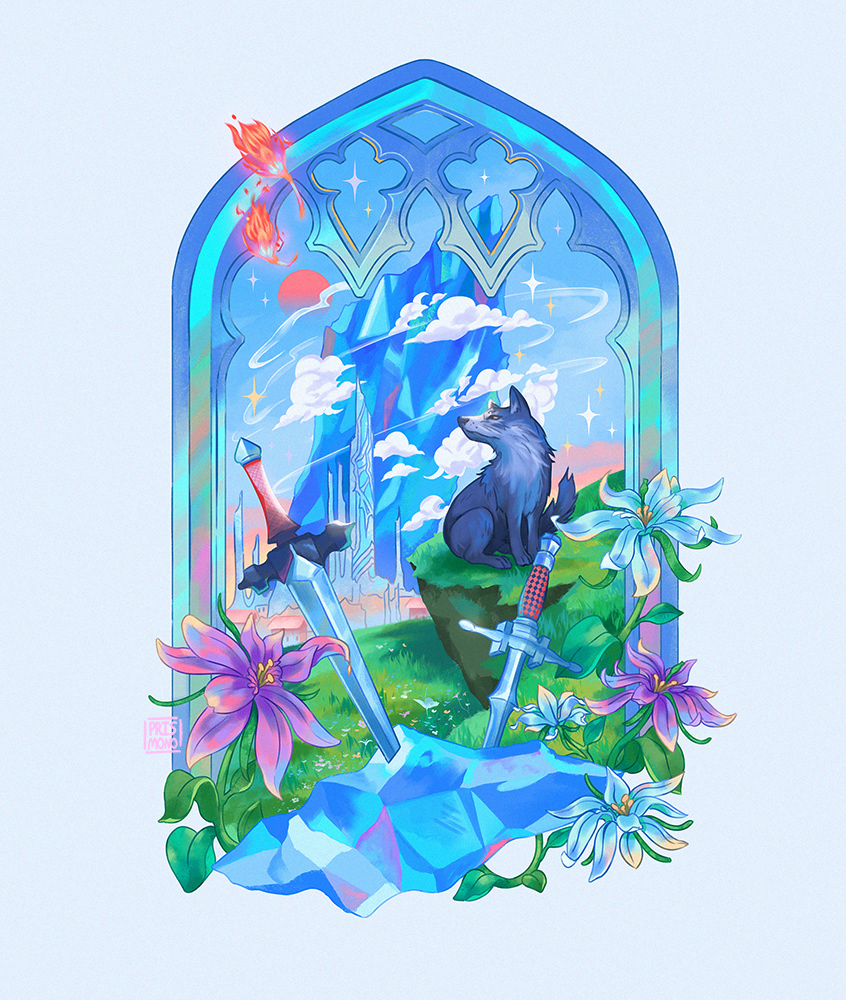 Find the Flame  - Adobe Photoshop - 2023