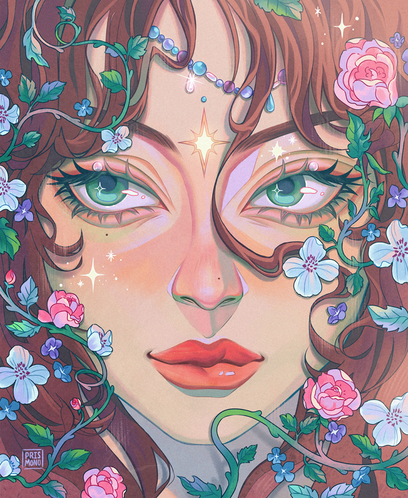 Goddess of Botany - Adobe Photoshop - 2025