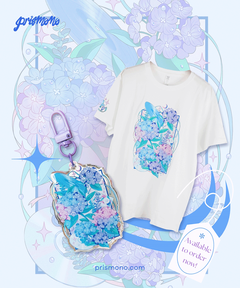 Rainy Hydrangeas - Social Media Ad - Canva
