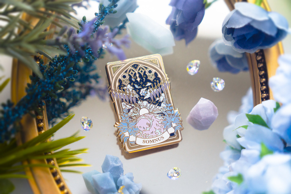 Final Fantasy VII Tarot Card - Enamel Pin - 2025