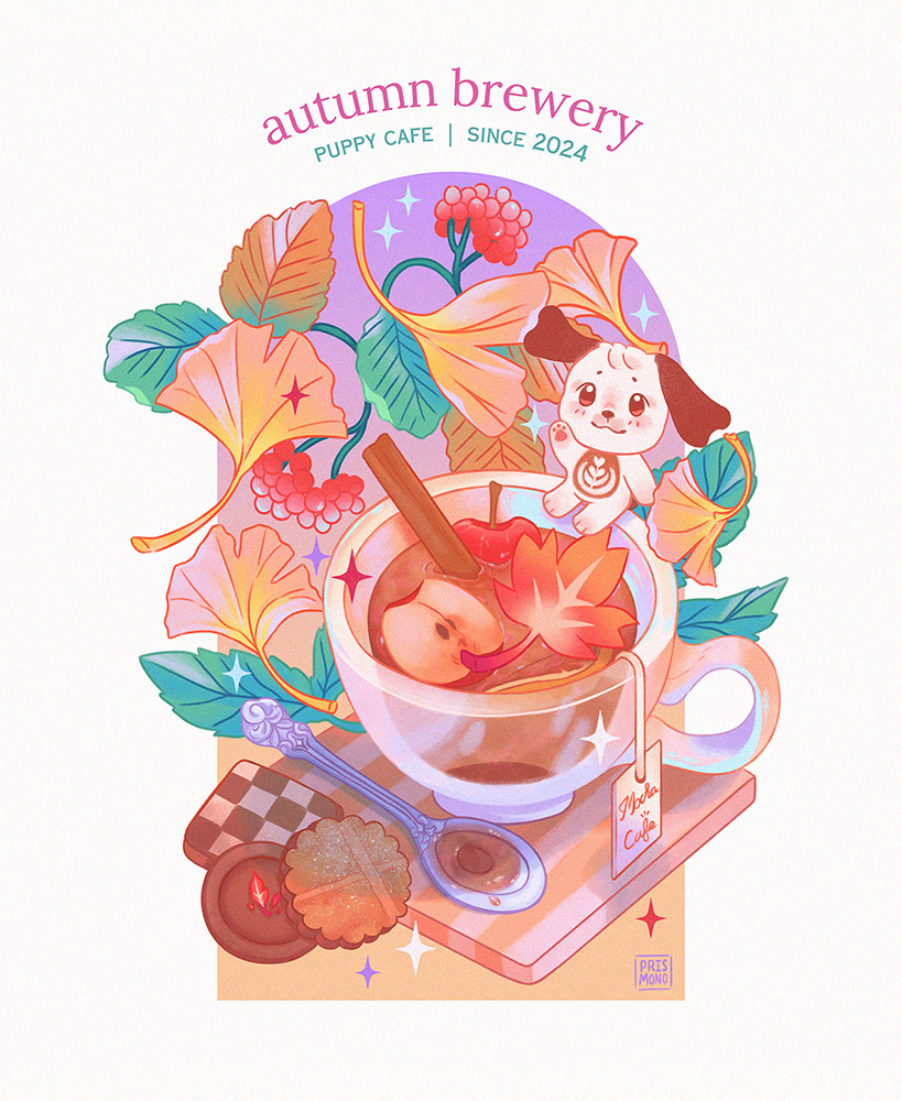 Mocha Cafe - Adobe Photoshop - 2024