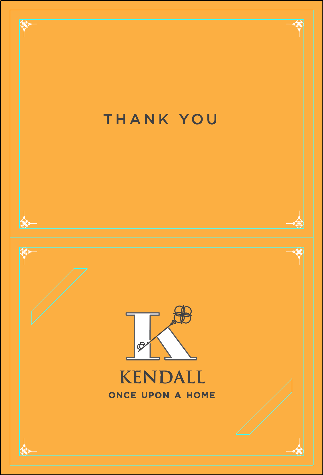 Thank you card - inside