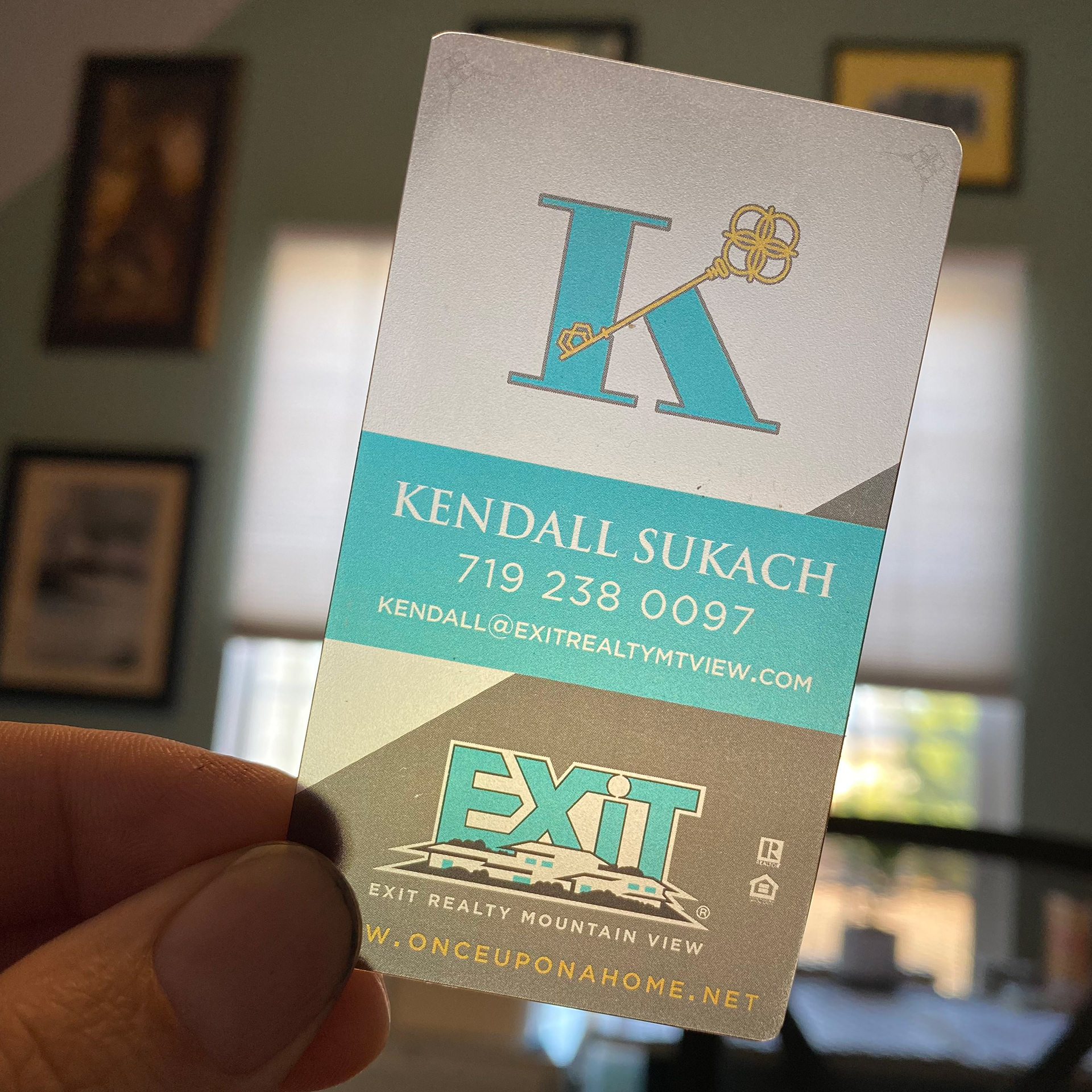 Clear business cards