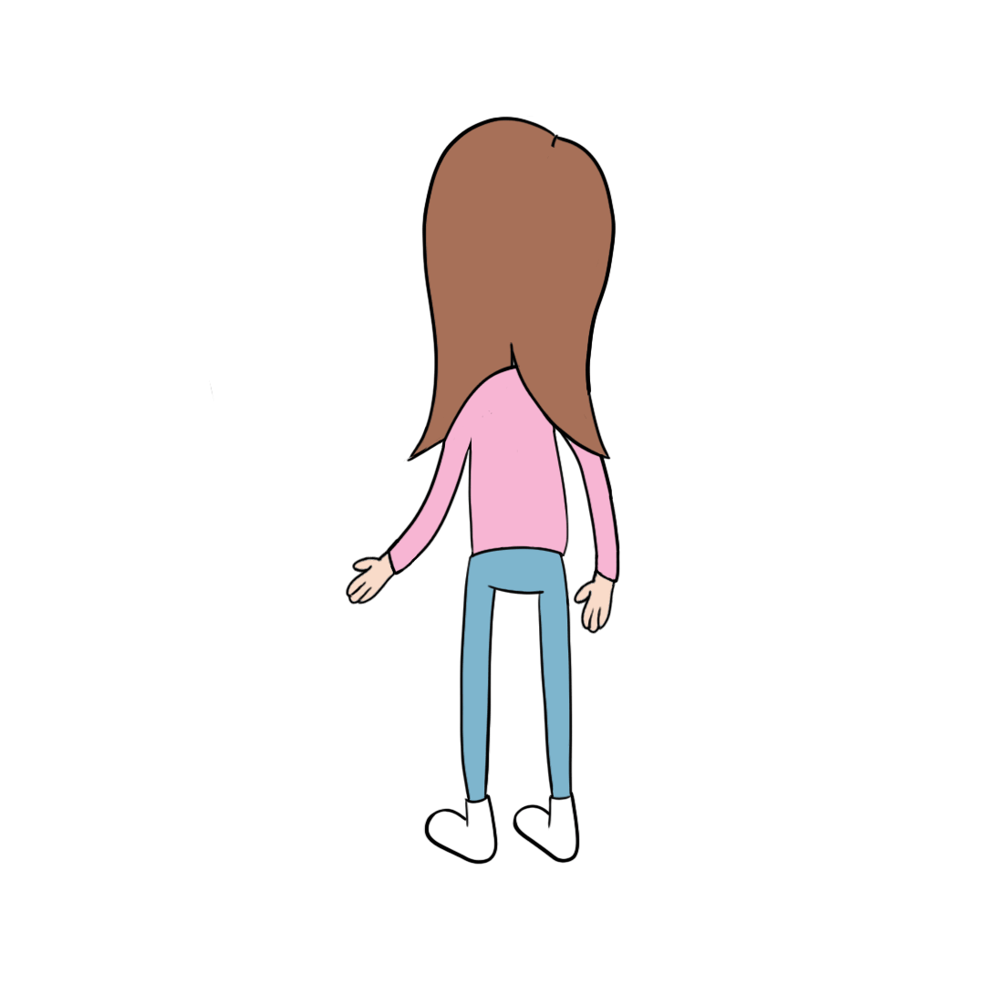 Cal-Arts style 8-point turn (Female)