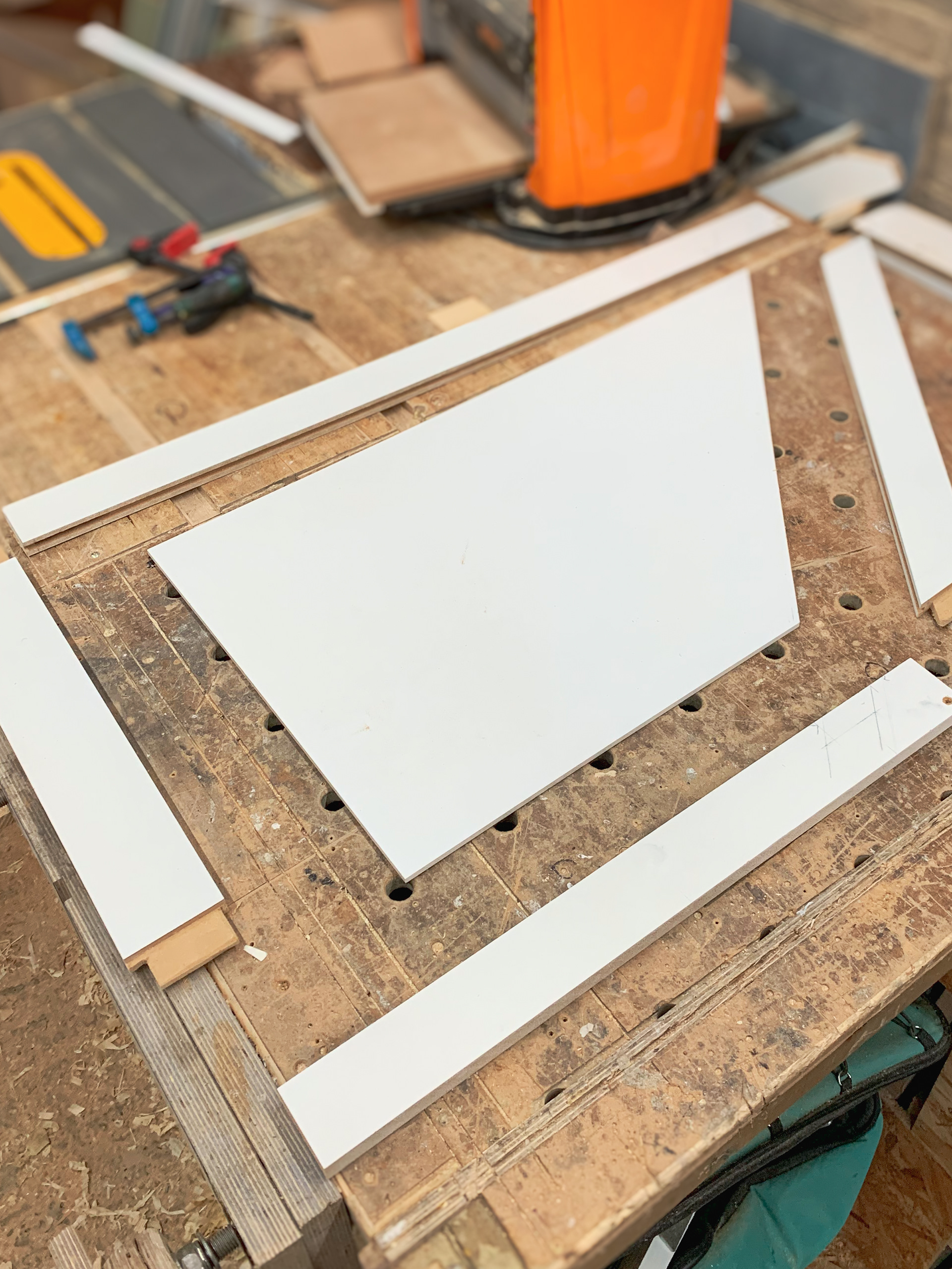 Shaker door build