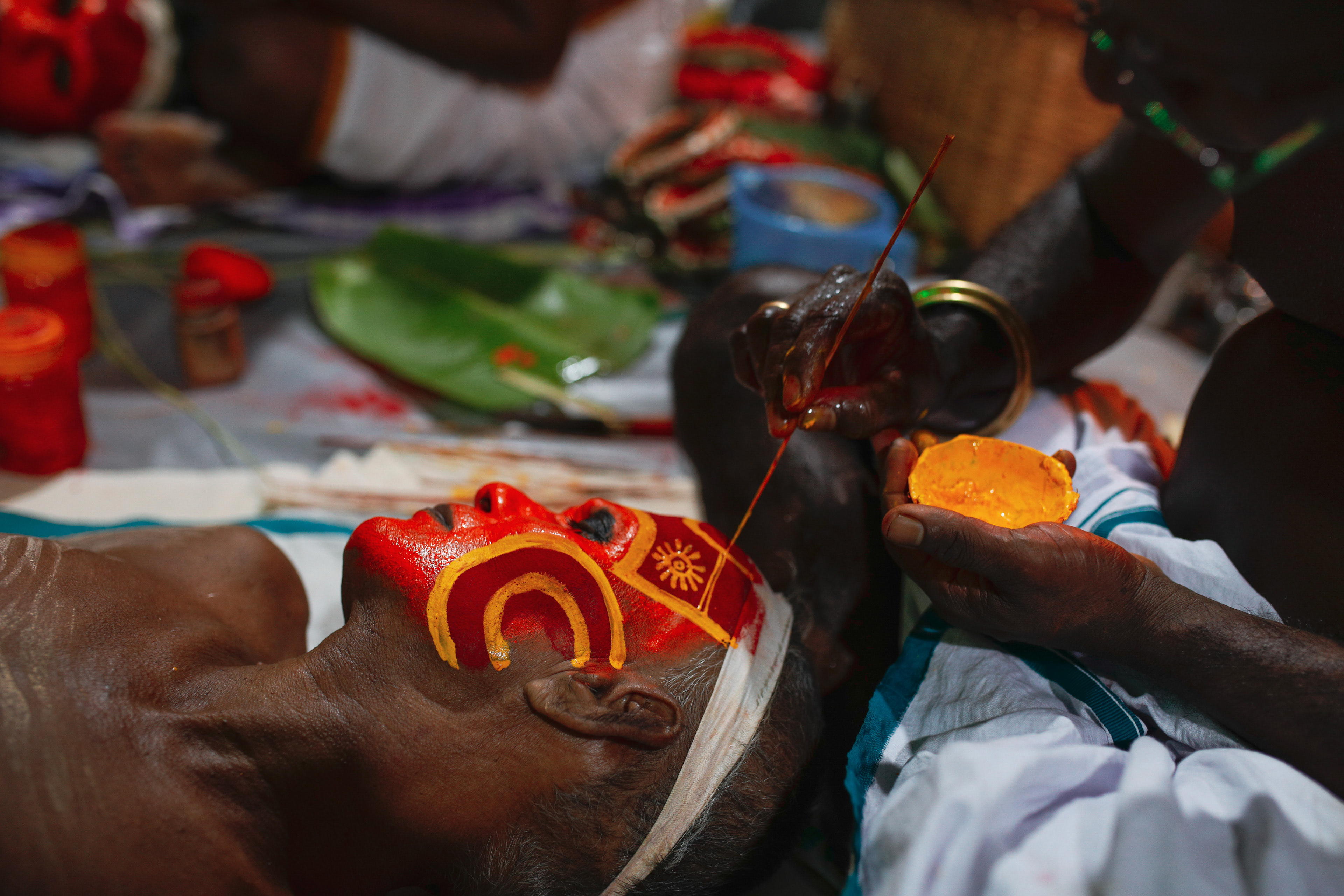 Theyyam - Backstage