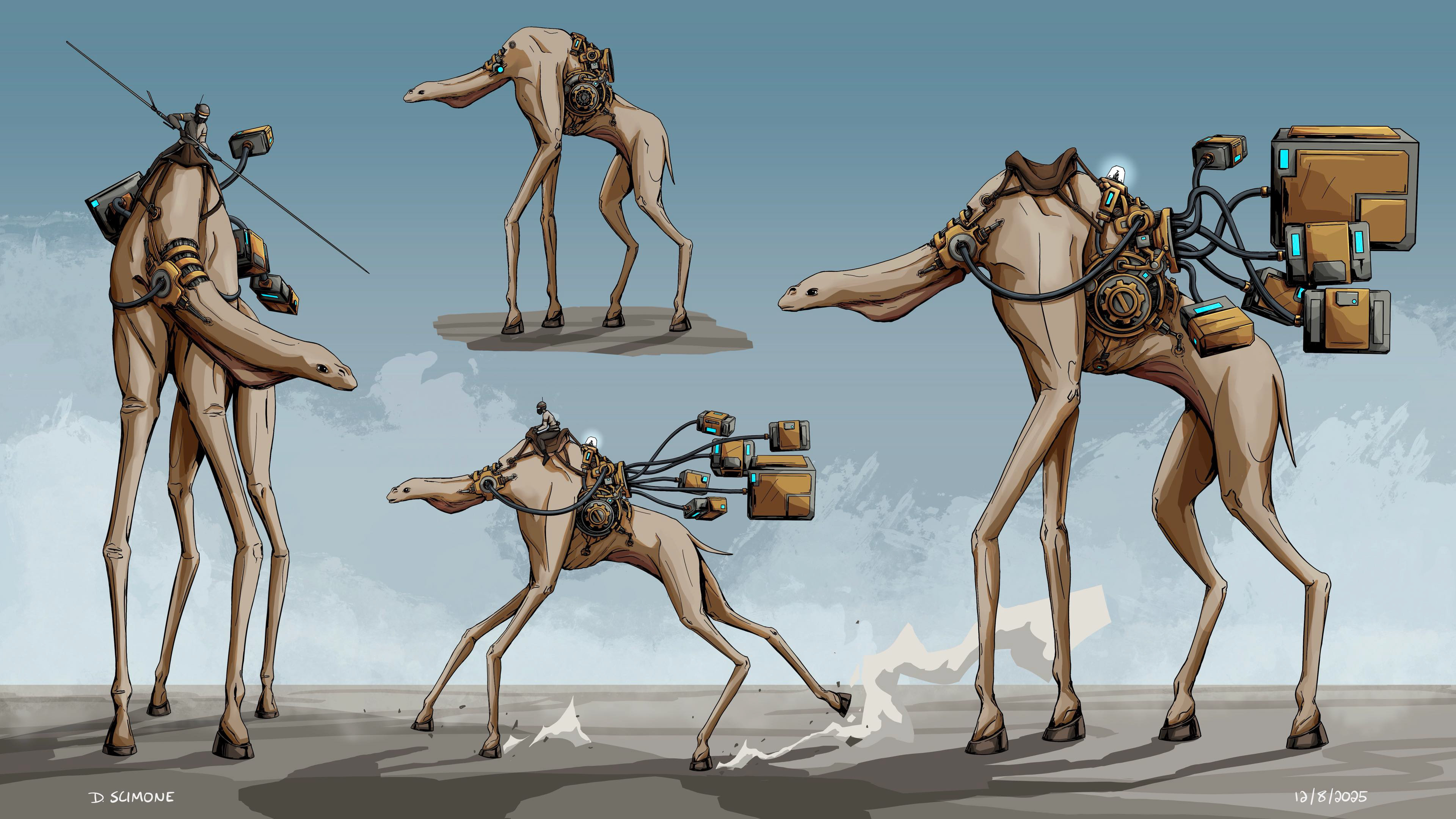 "Nurmel Concept" - Procreate