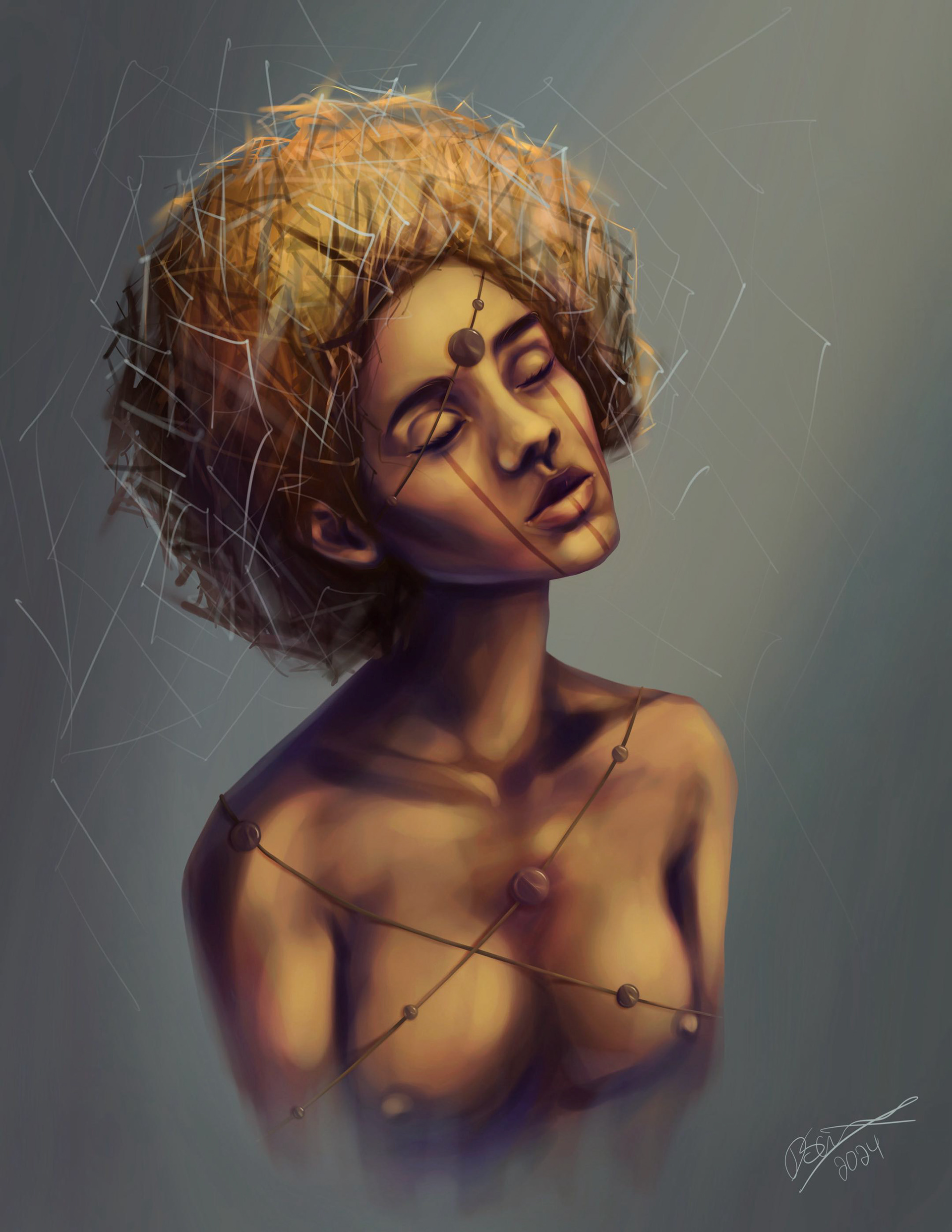 "Static" - Procreate