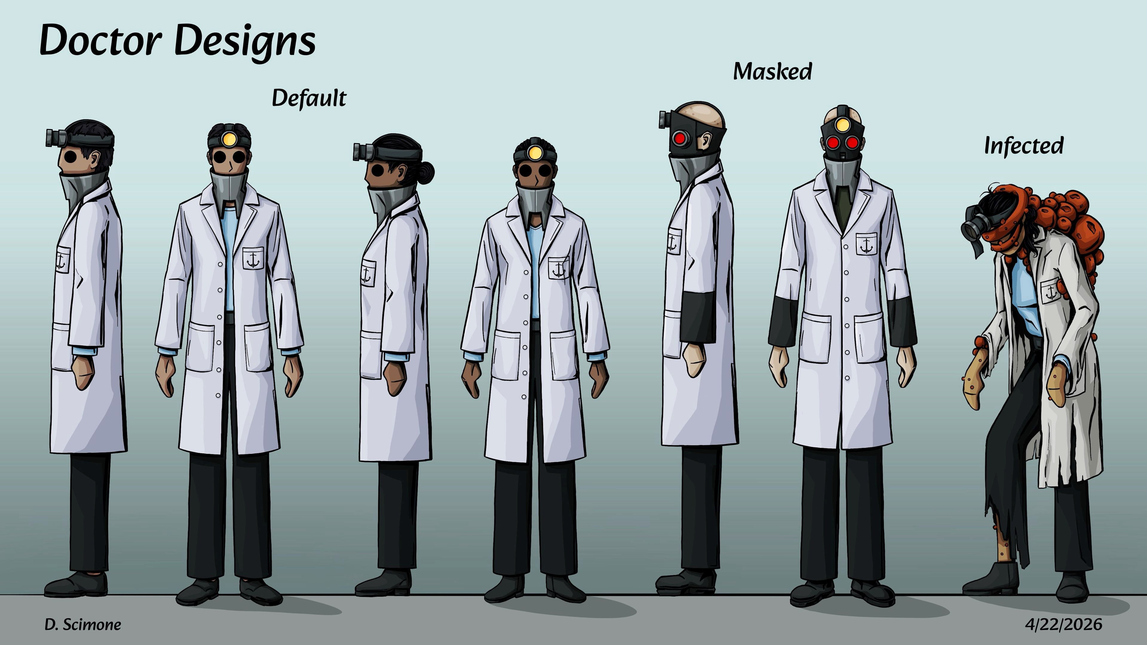"Inhabited Doctor Concepts" - Procreate