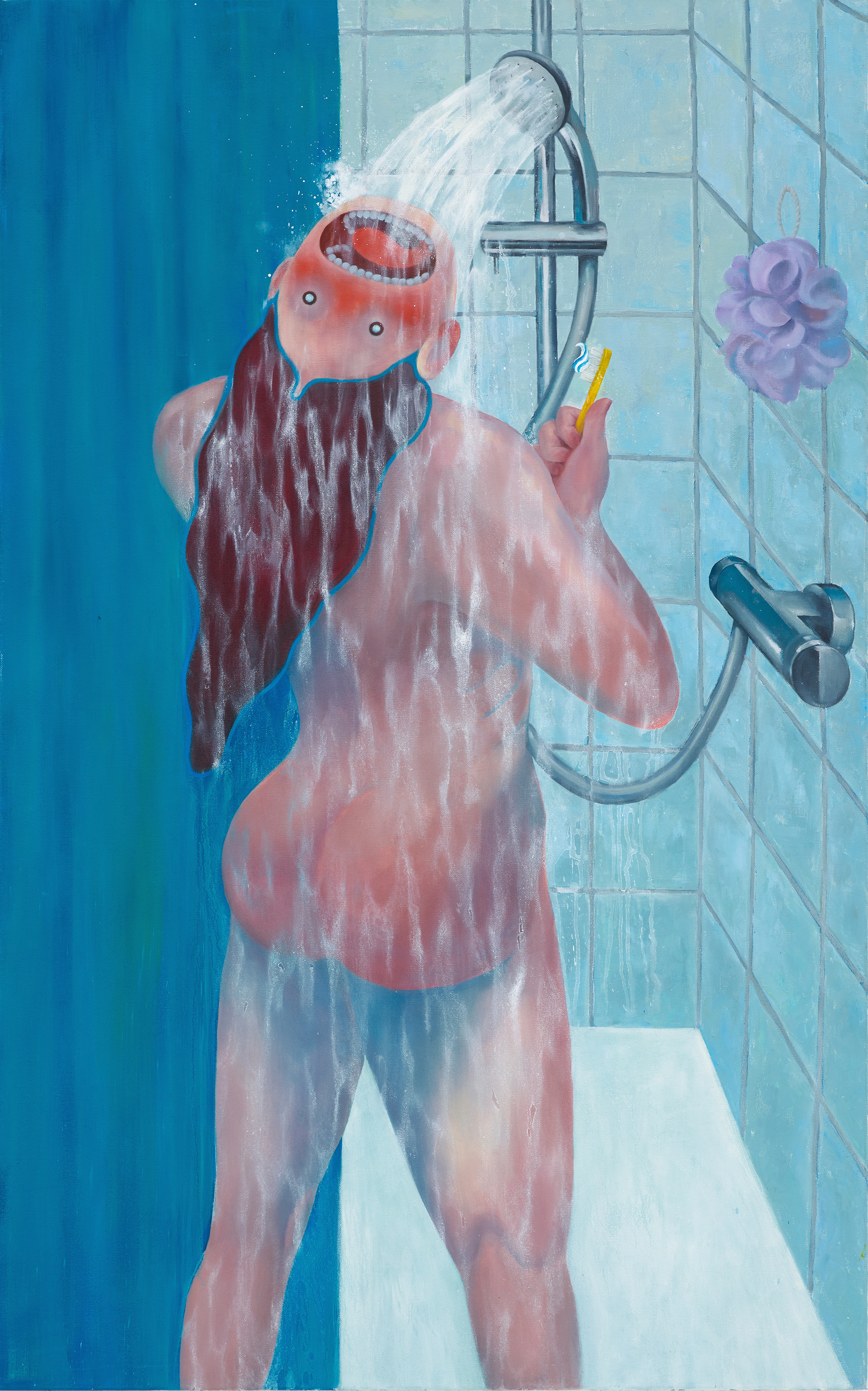 Restless, 2021, Oil on canvas, 160x100cm