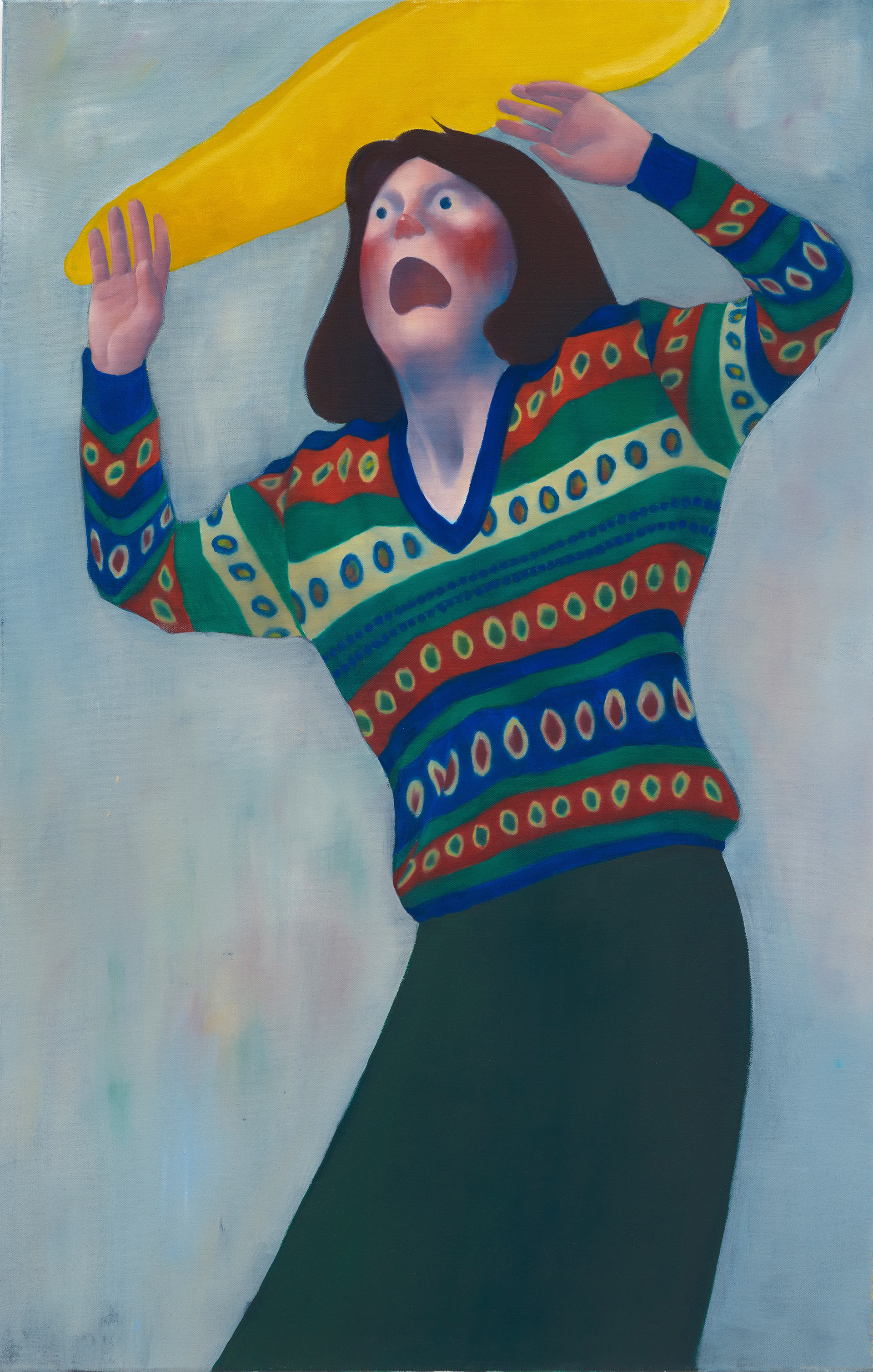 Der Schrei, 2020, Oil on canvas, 125x80cm