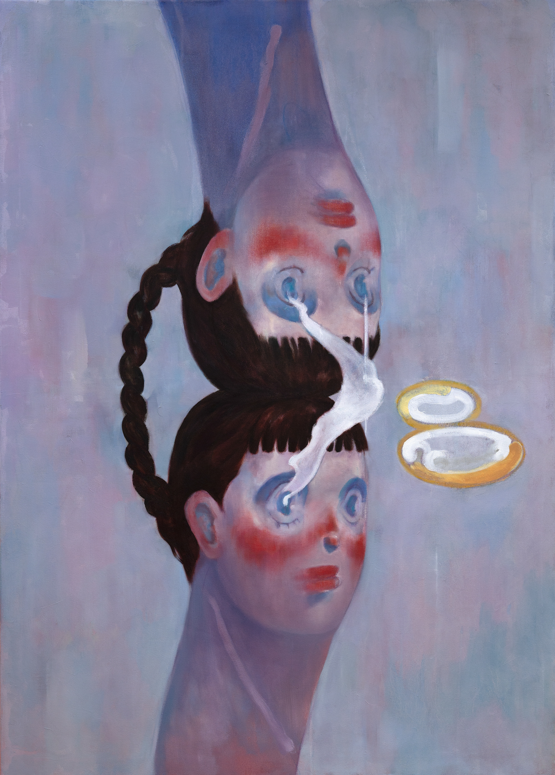 Die Zwillinge, 2022, Oil on canvas, 140x100cm