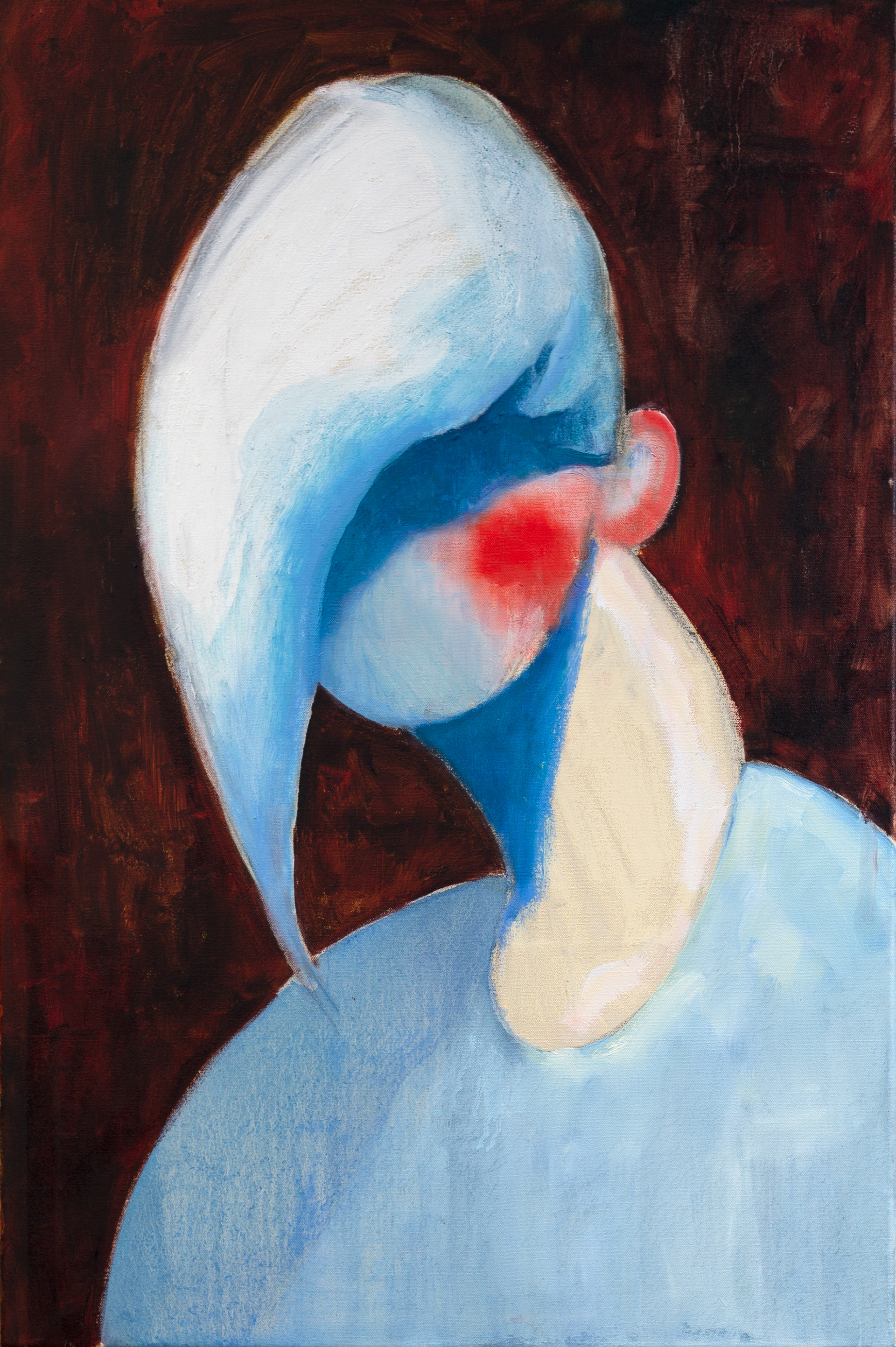 2022, Oil on canvas, 90x60cm