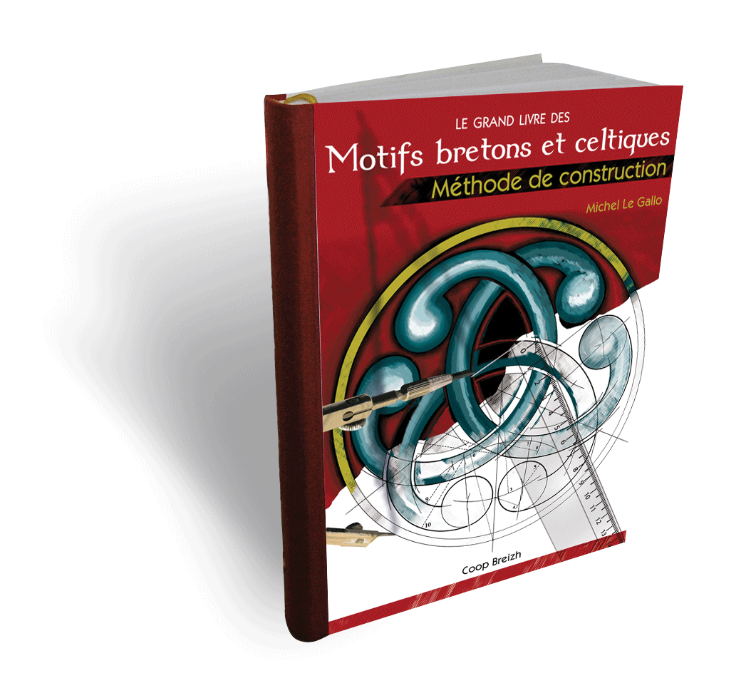 Motifs bretons et celtiques • Michel Le Gallo • Broché dos toilé • 136 p. • 180 x 235 mm.