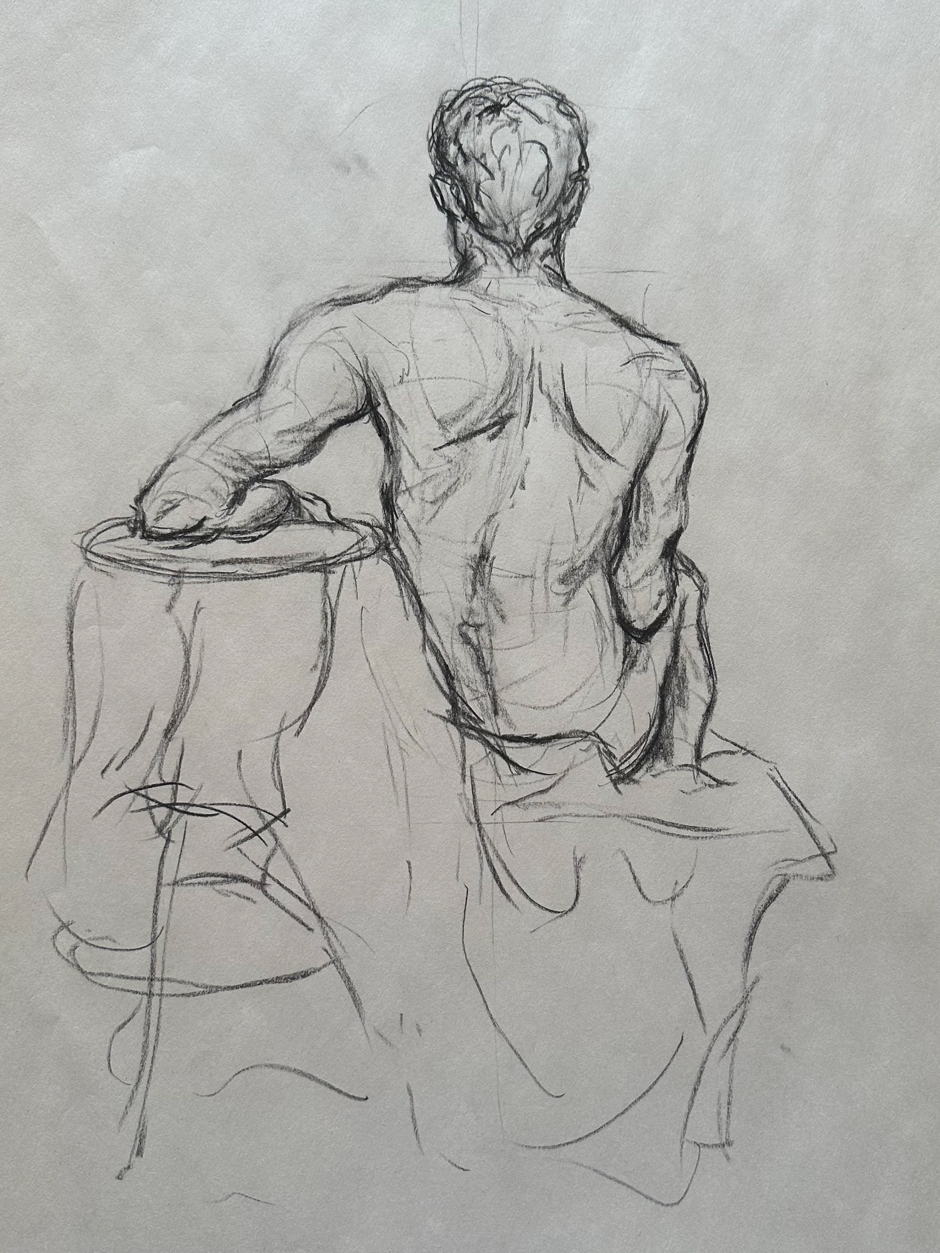 Figure Drawings - Seated Figure