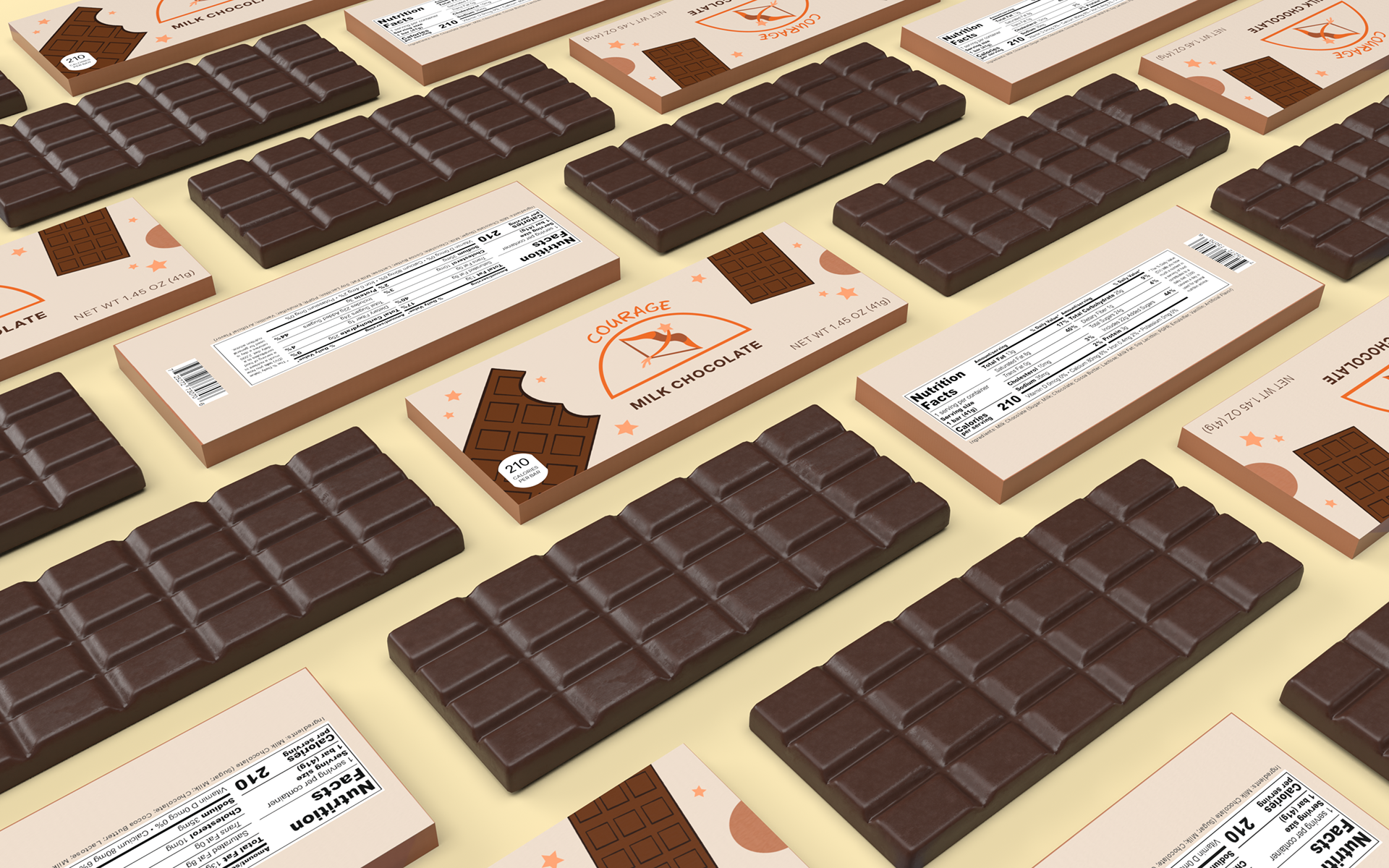 Chocolate Bar Mockup