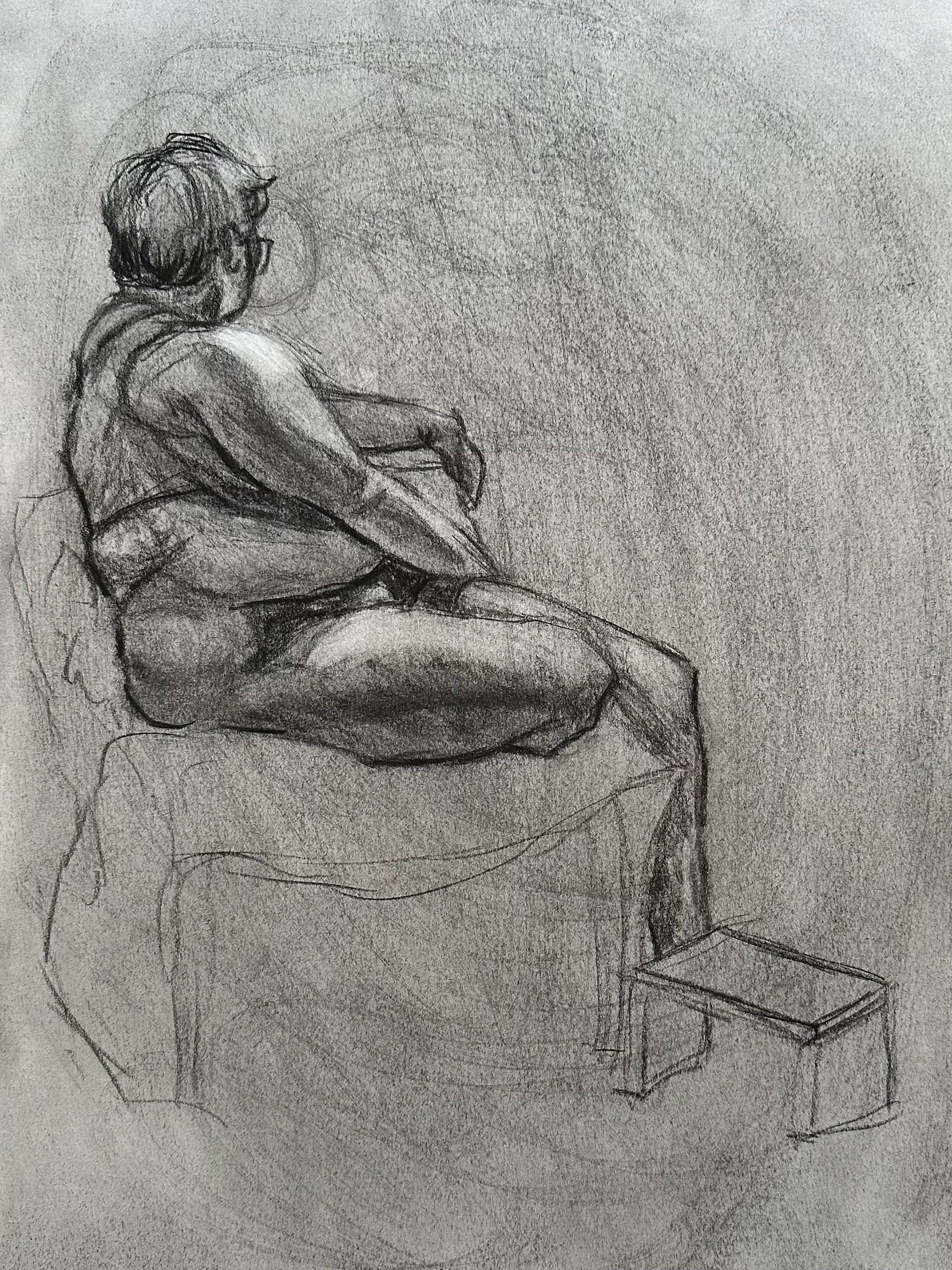 Figure Drawings - Seated Figure