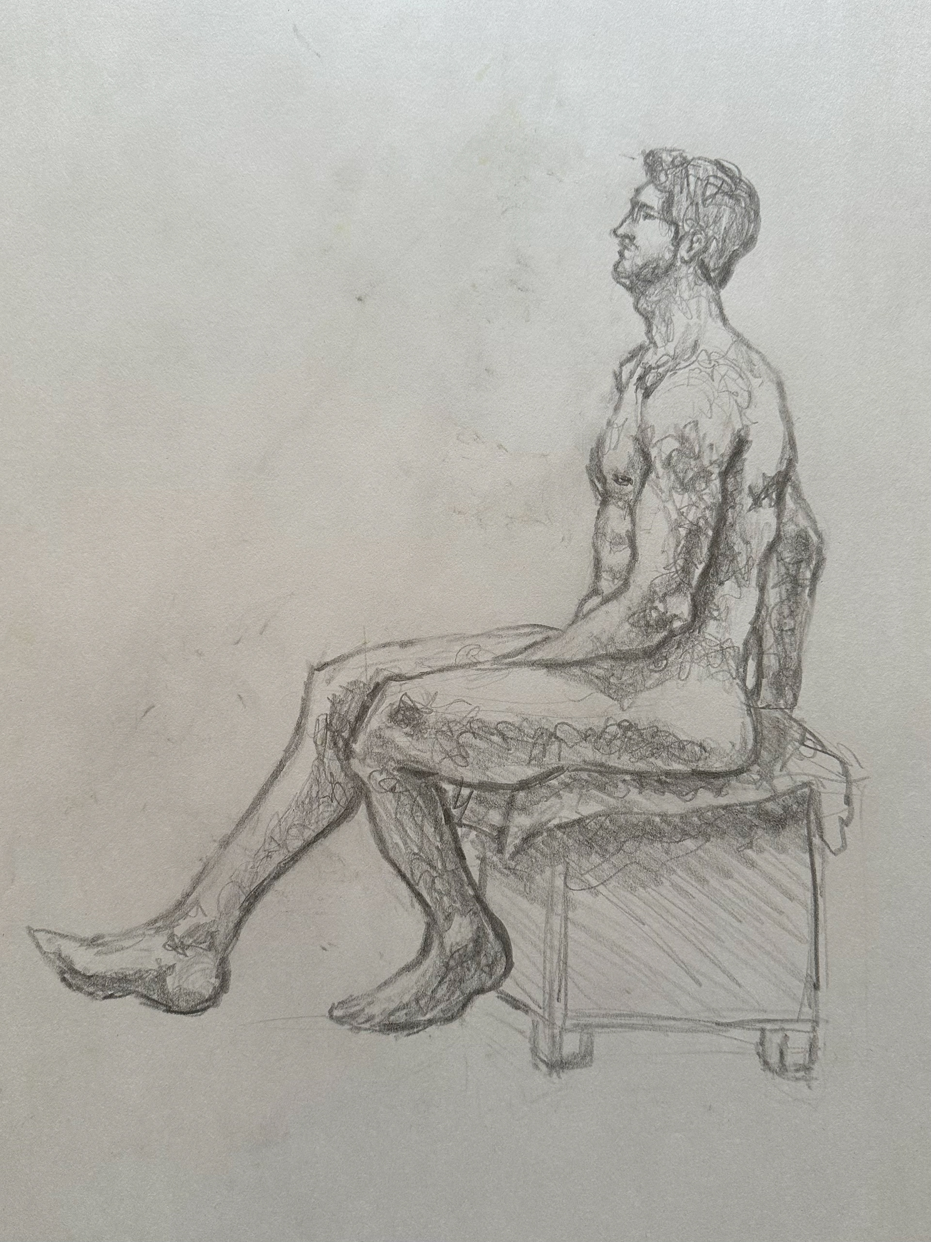 Figure Drawings - Seated Figure