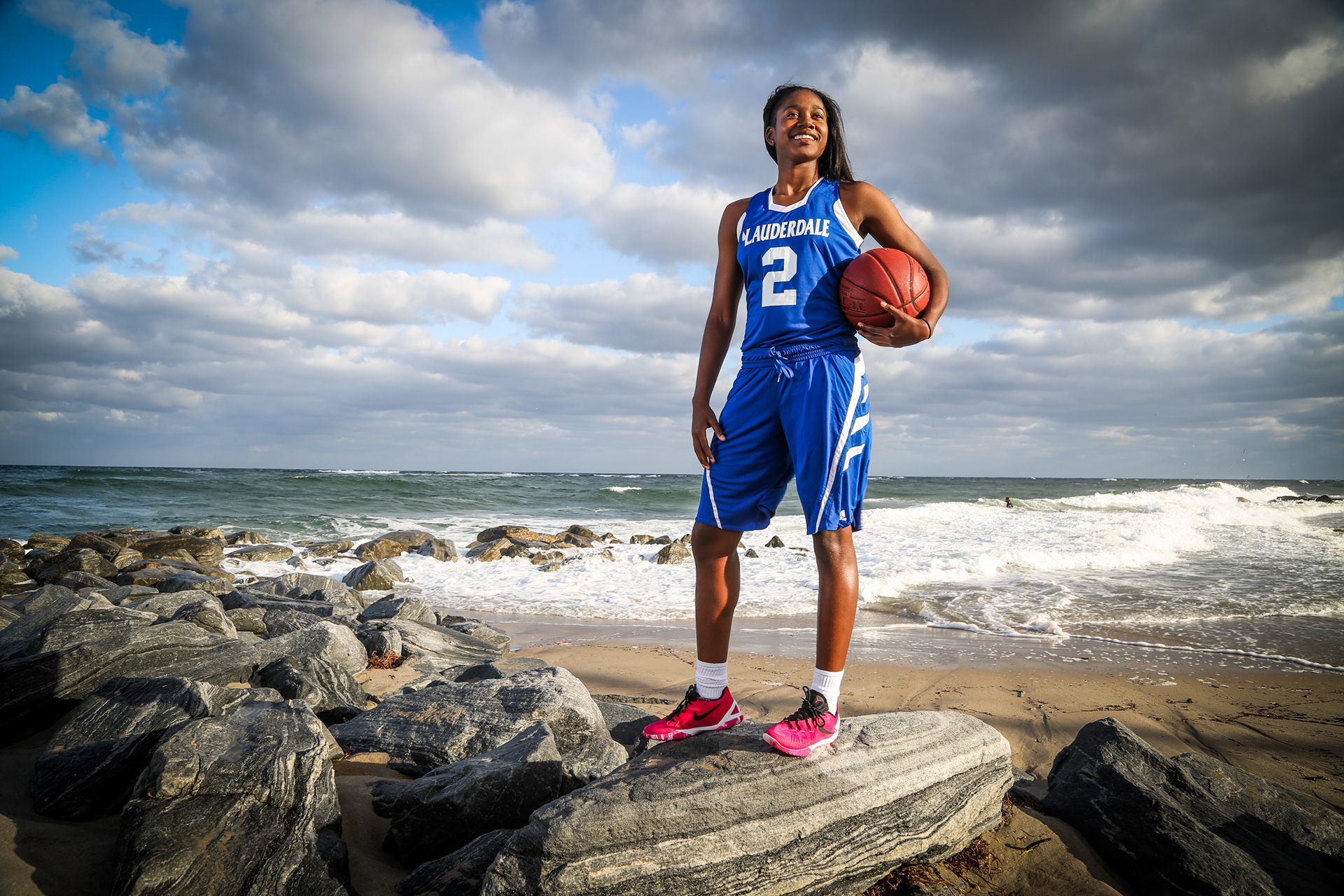 Keyanna Warthen of Fort Lauderdale High School is the Sun-Sentinel's basketball Player of the Year in 2016.