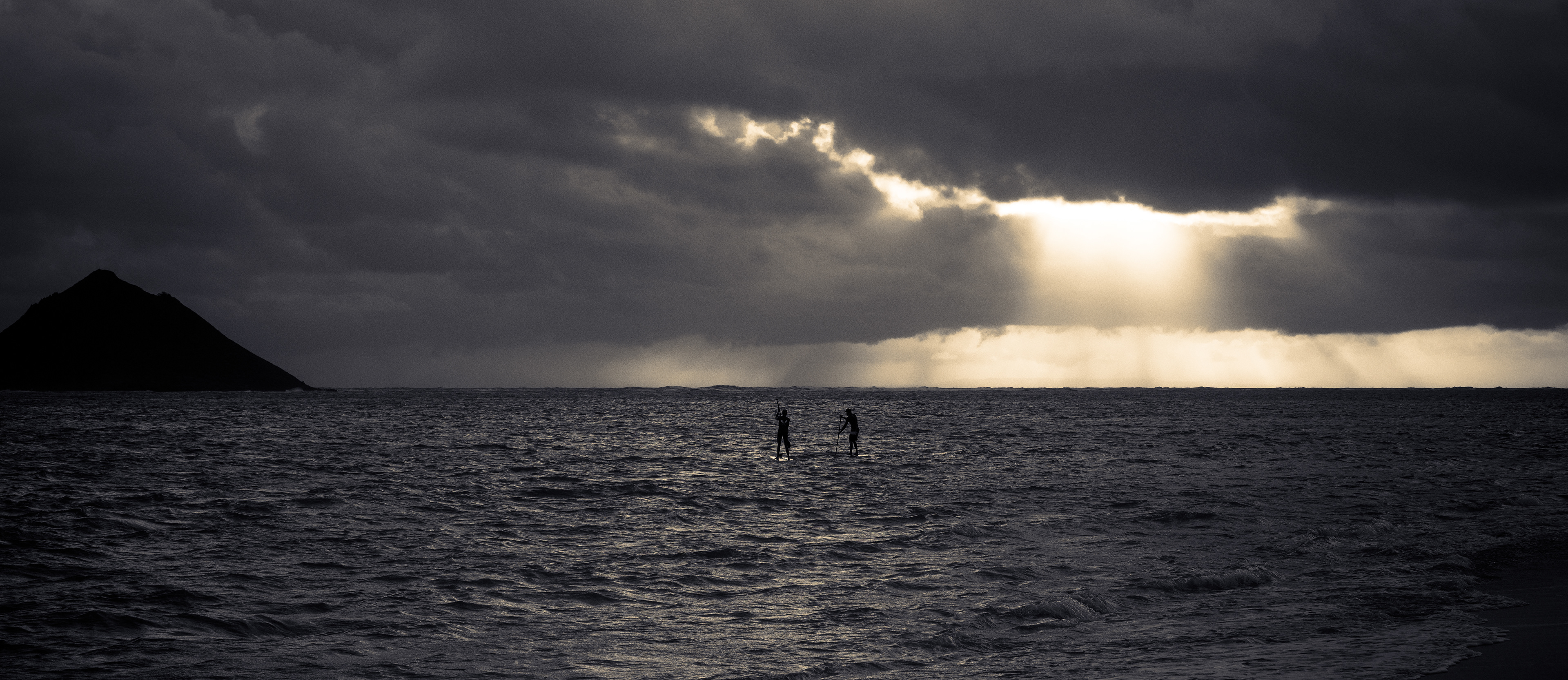paddle board