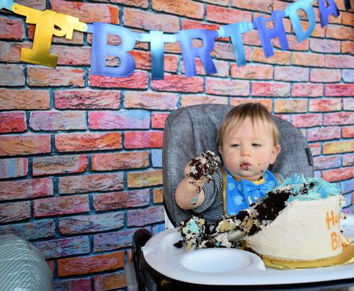 1st Birthday Cake Smash (In Home)