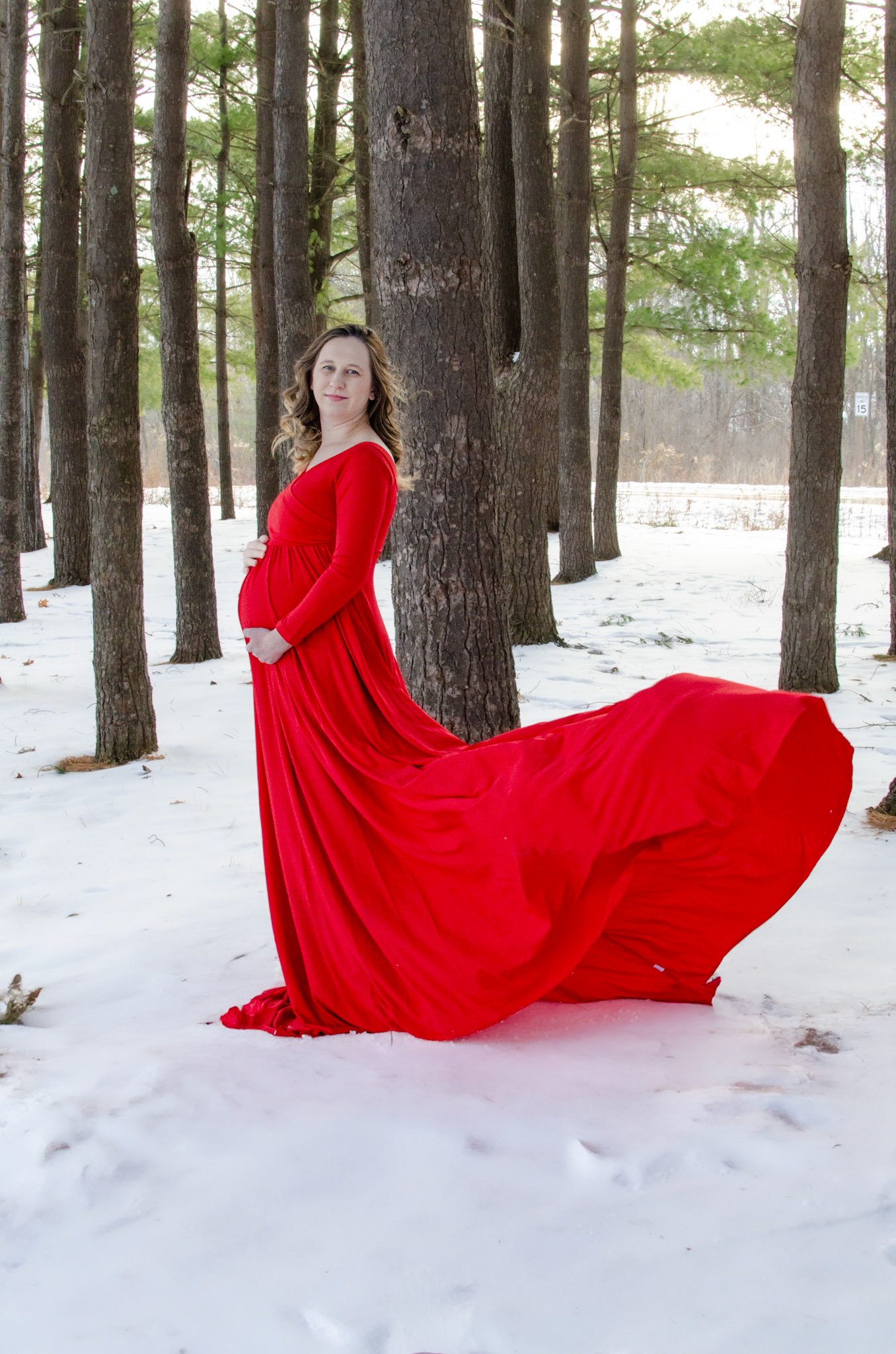 Winter Maternity Photography