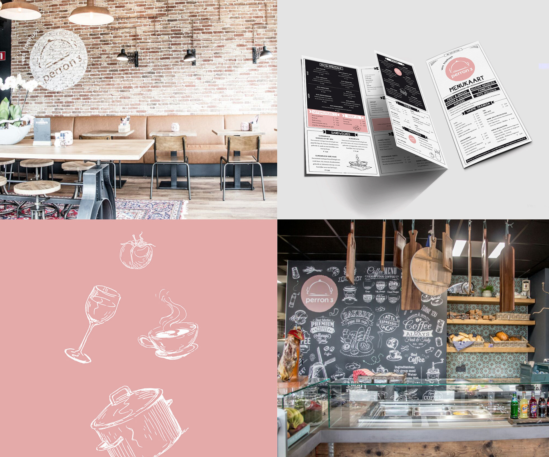 Complete branding for restaurant