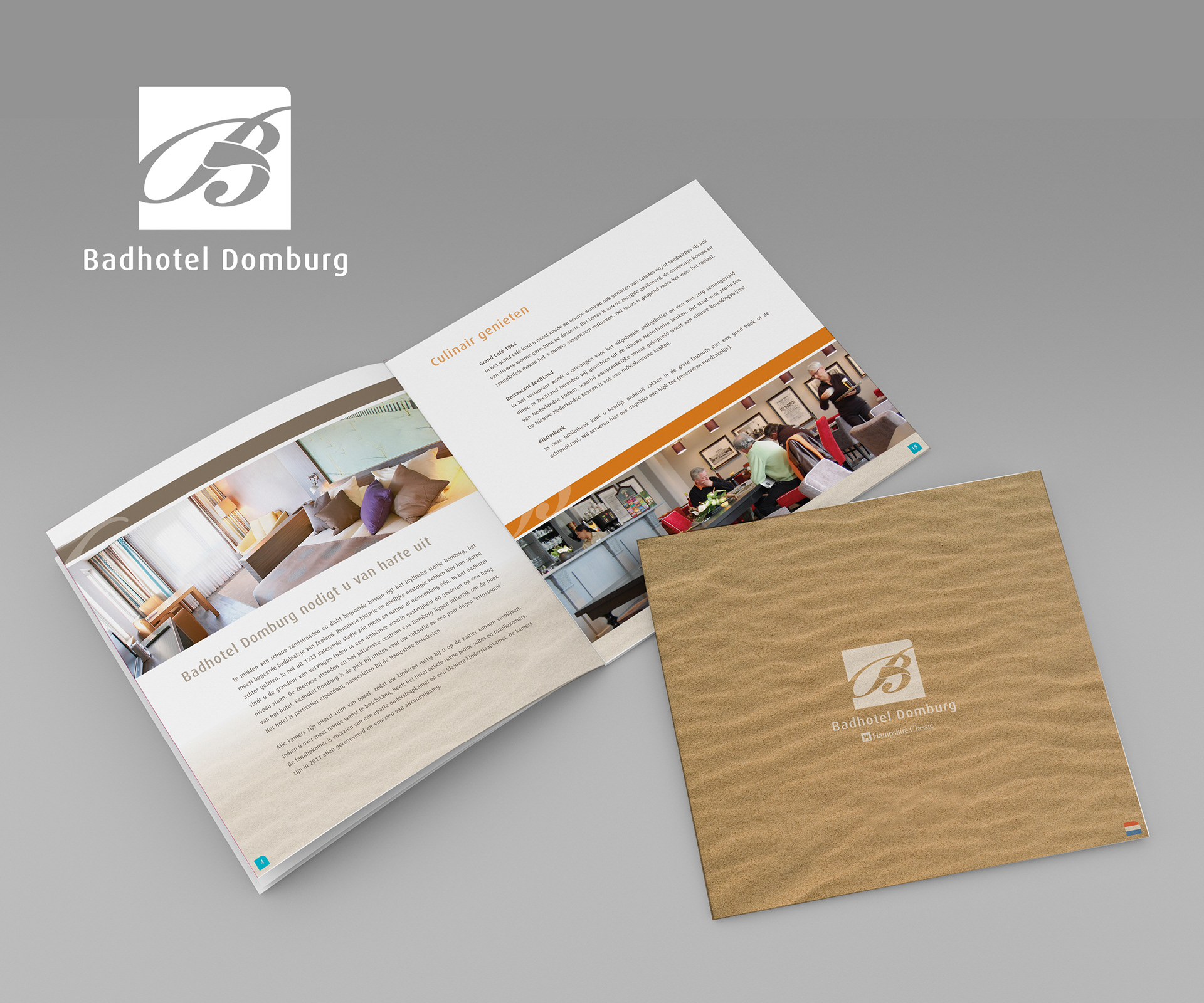 Complete branding and identity for beach hotel