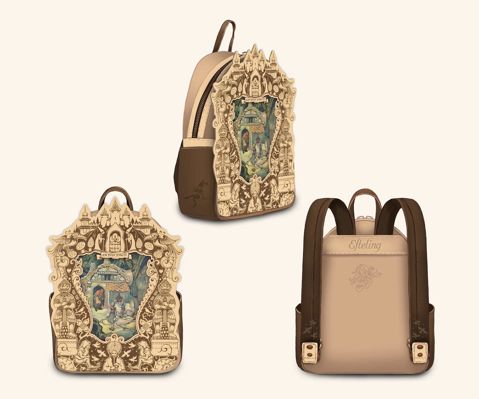 Backpack concept themepark merchandise