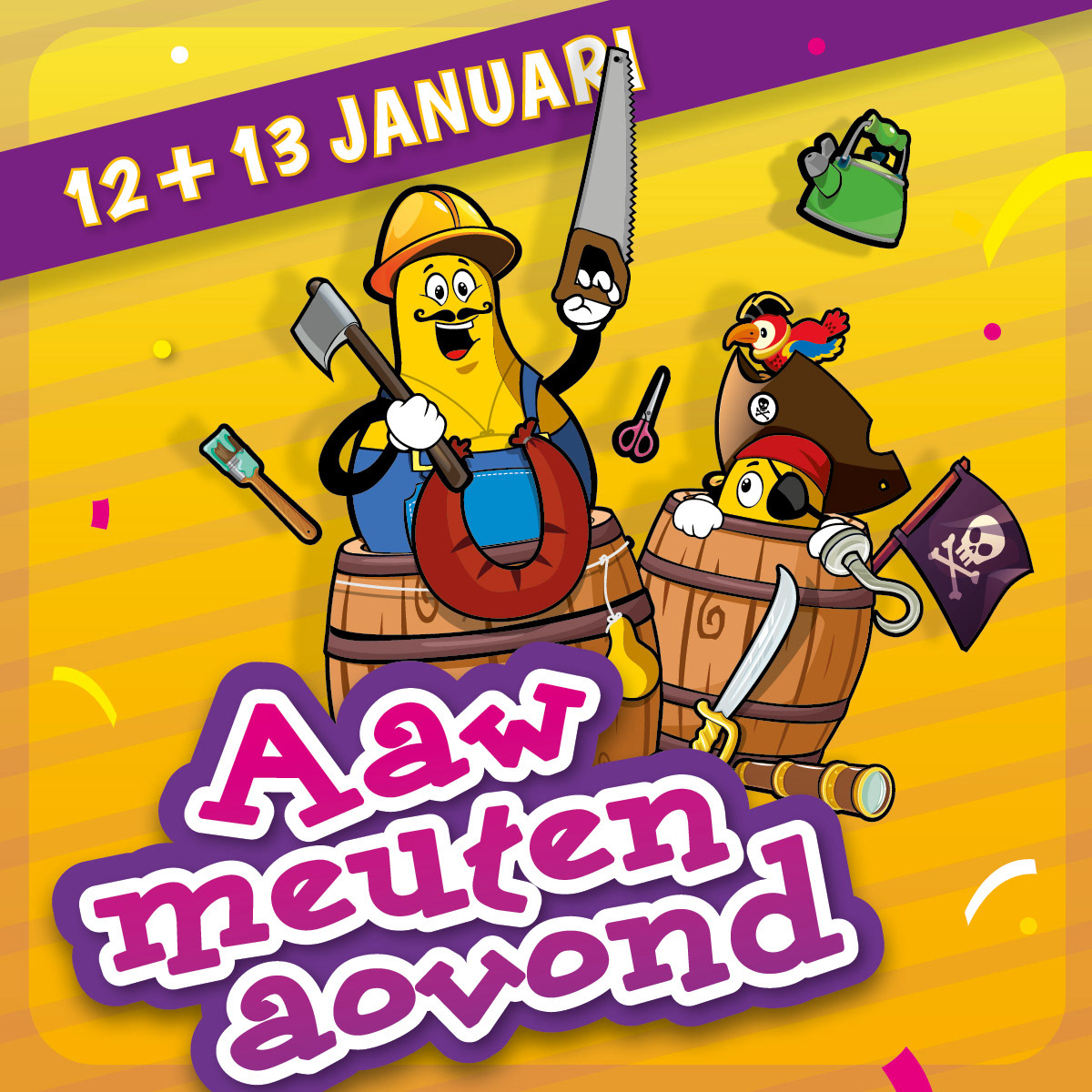 Illustration and social media content