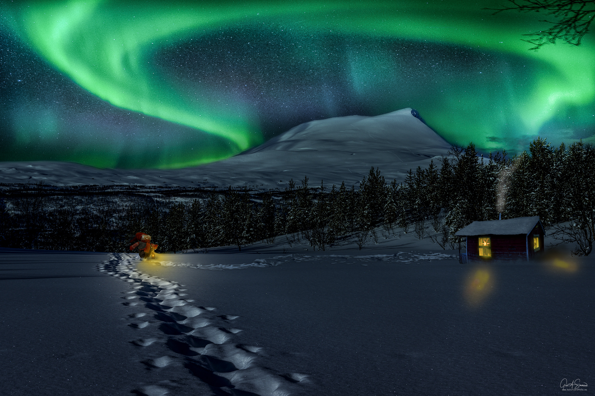 Desember 2021 "Nisse ved Fugletinden"