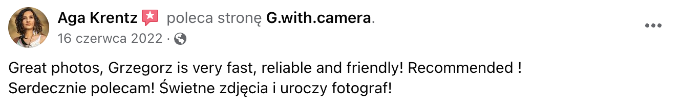 Fotograf ślubny Małopolska