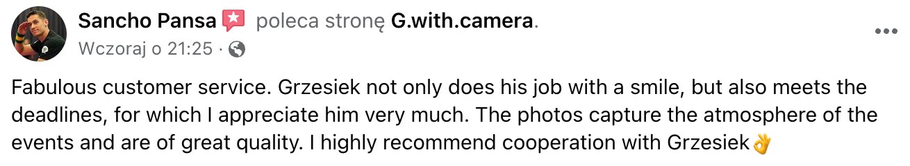 Fotograf ślubny Kraków