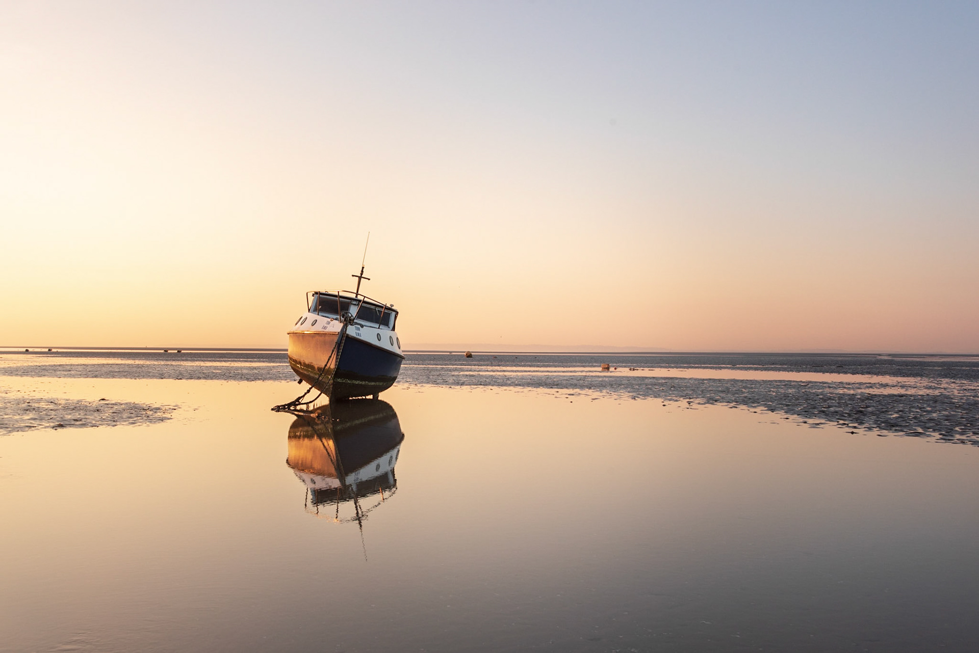 Thorpe Bay sunrise, low tide