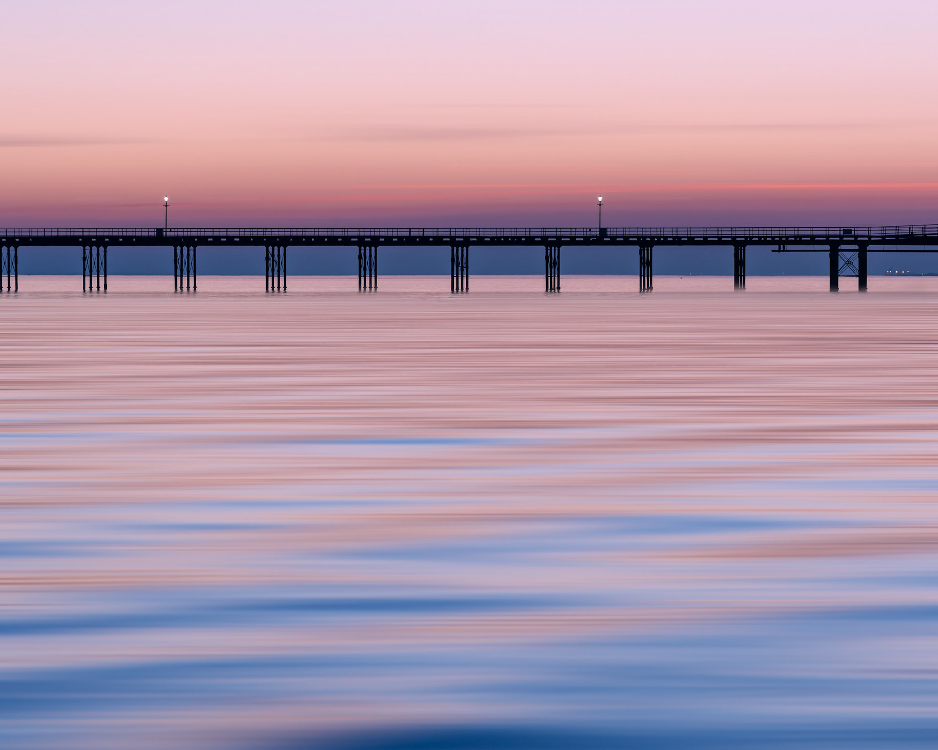 Tranquility, Southend Pier sunset